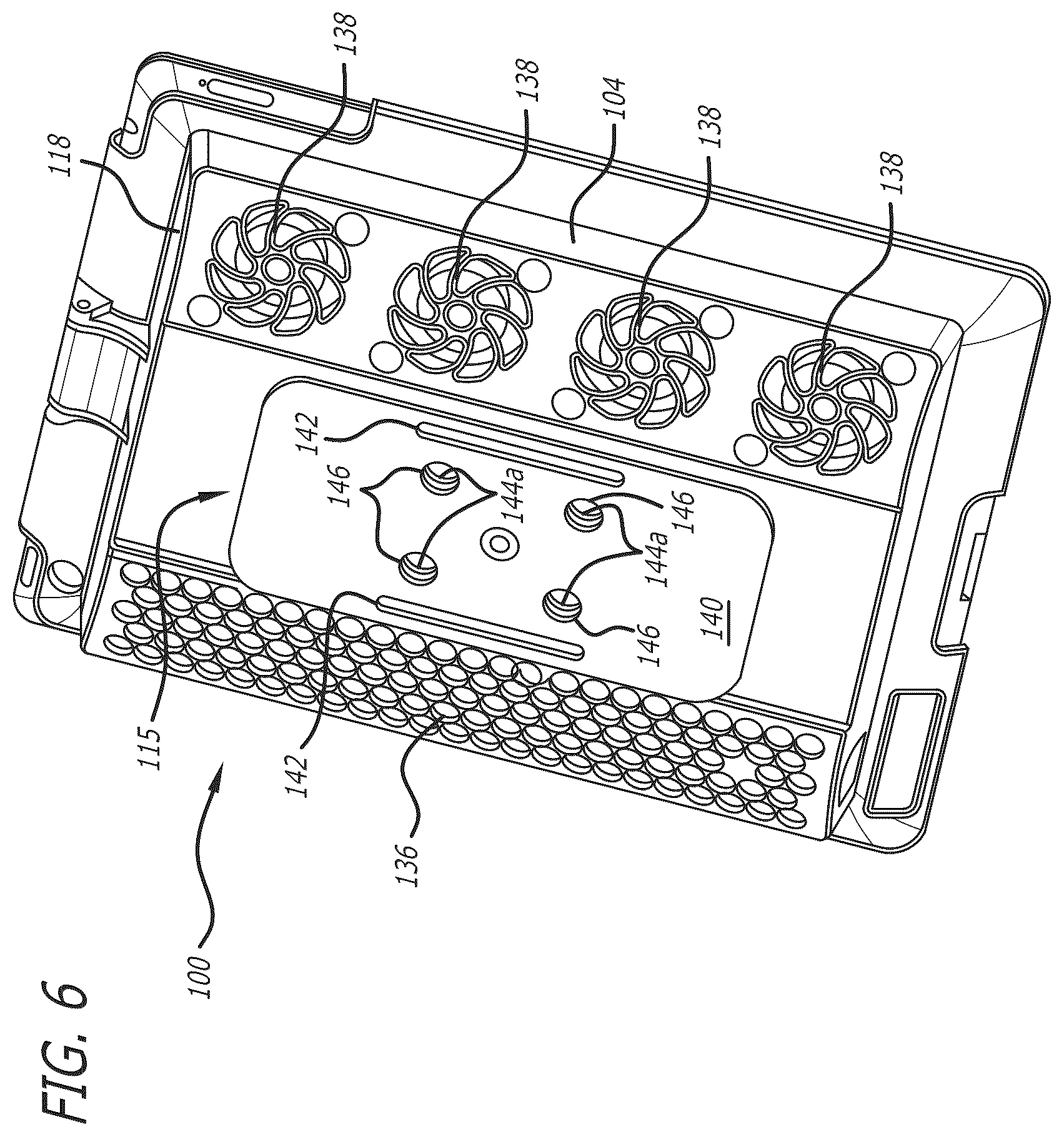 Patent US11836020 Figure 6 – Temperature regulating mount