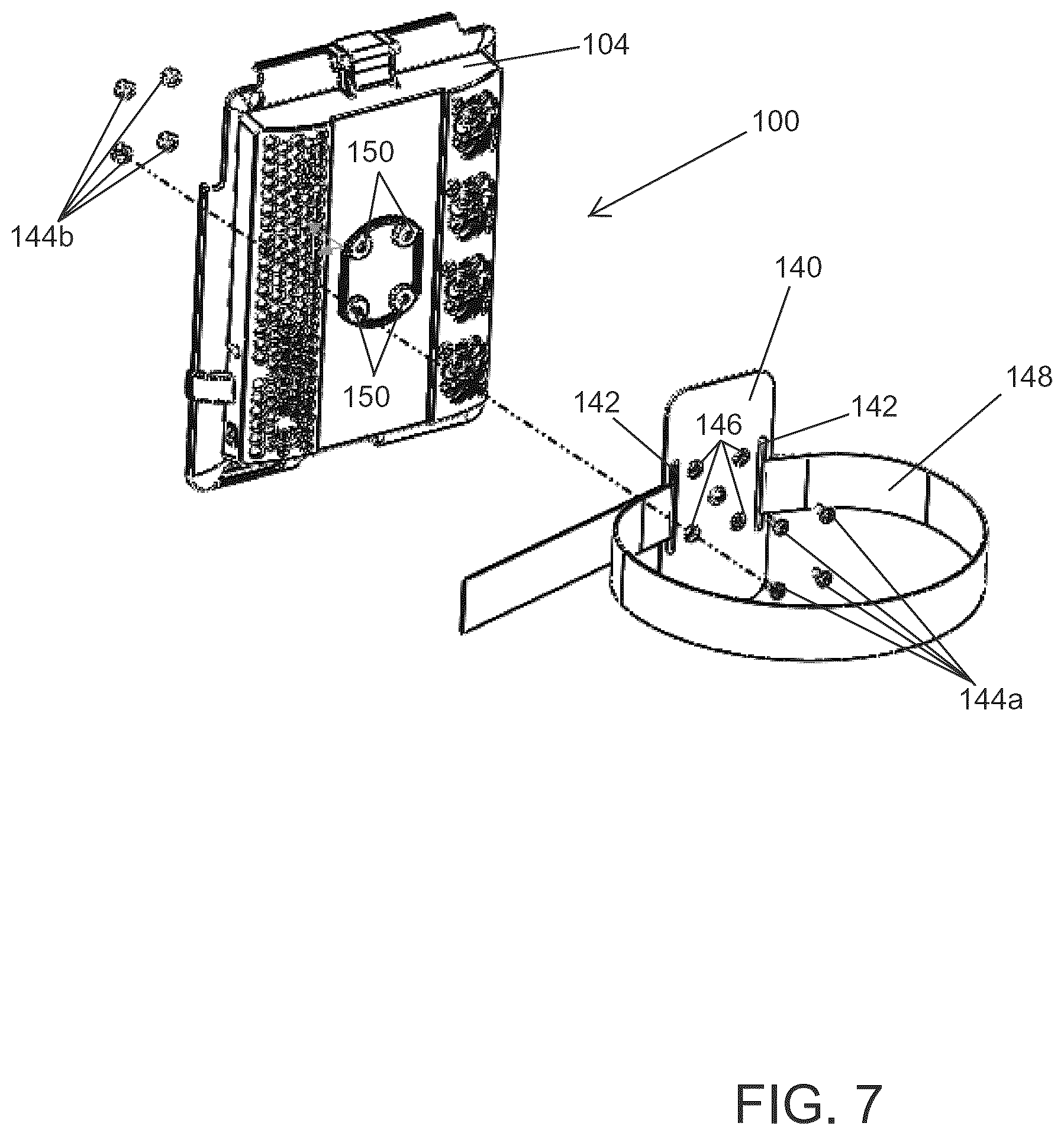 Patent US11836020 Figure 7 – Temperature regulating mount