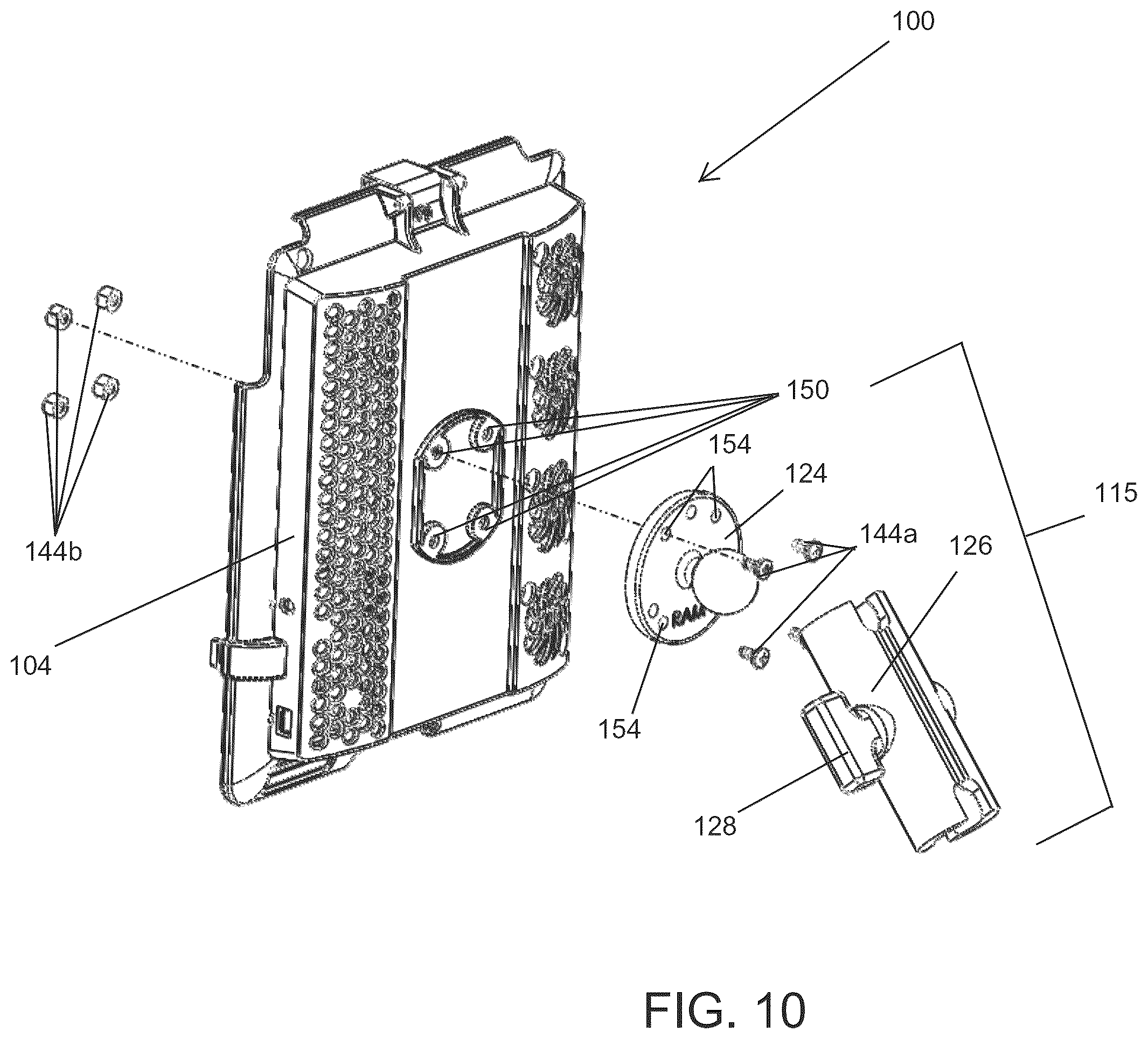 Patent US11836020 Figure 10 – Temperature regulating mount