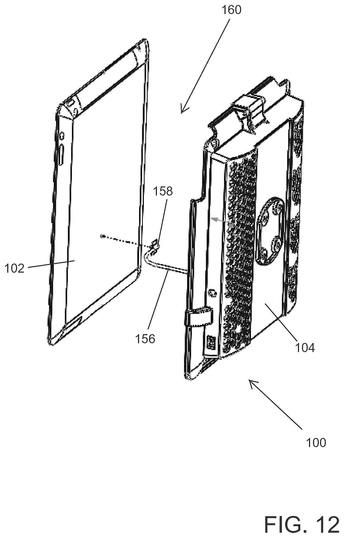 Patent US11836020 Figure 12 – Temperature regulating mount