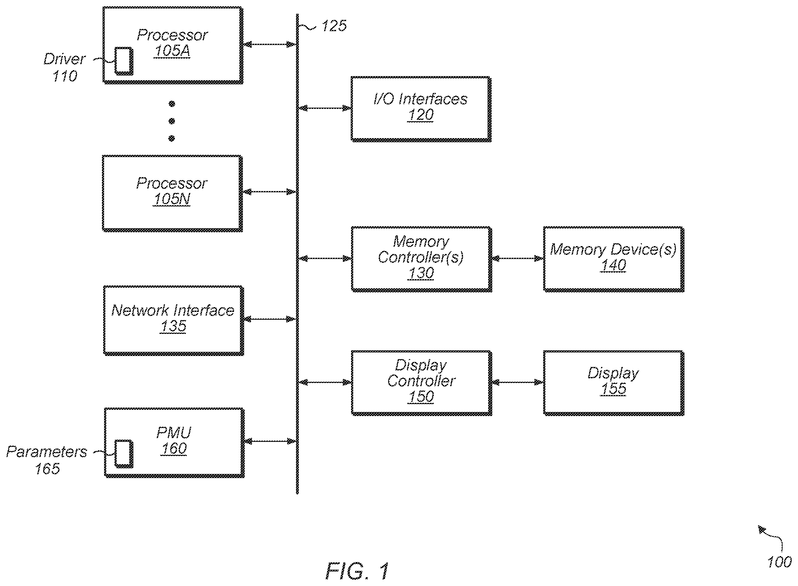 Patent US11836031 Figure 1 – Application override of power estimation mechanism
