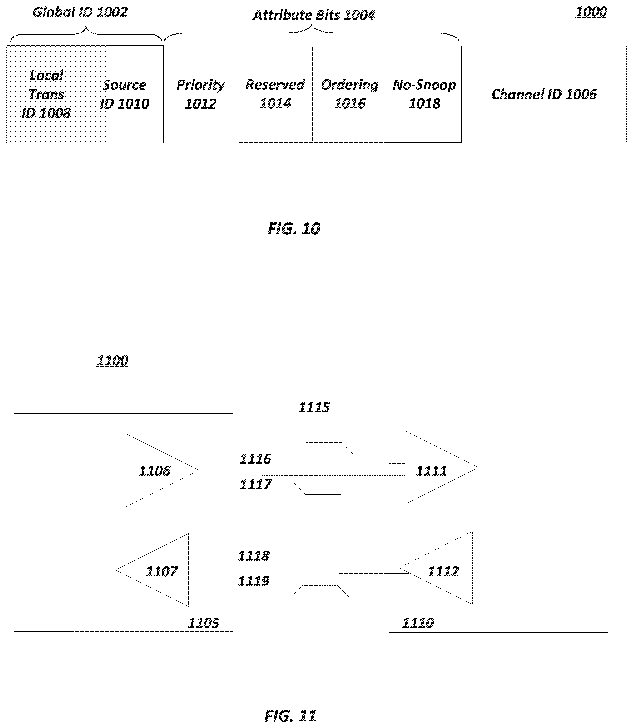 Patent US11836101 Figure 13 – Partial link width states for bidirectional multilane links