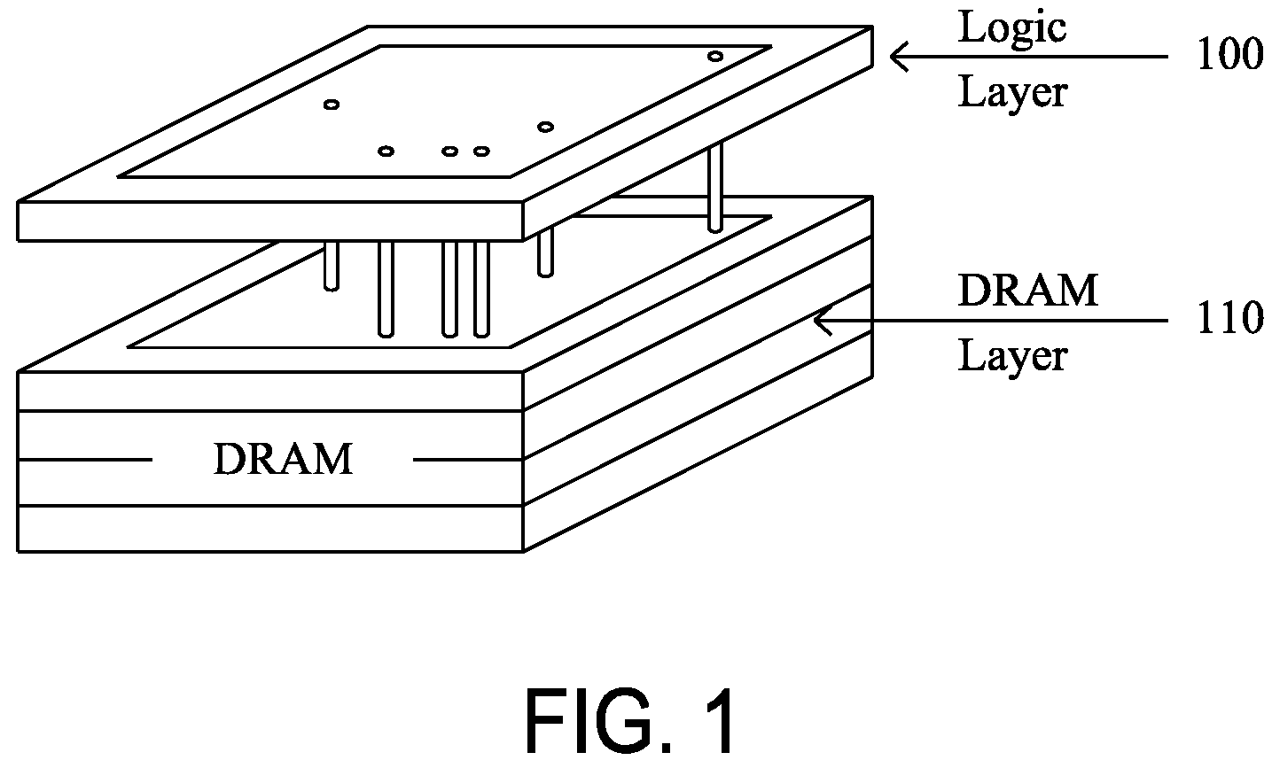 Patent US11836128 Figure 1 – Self-addressing memory