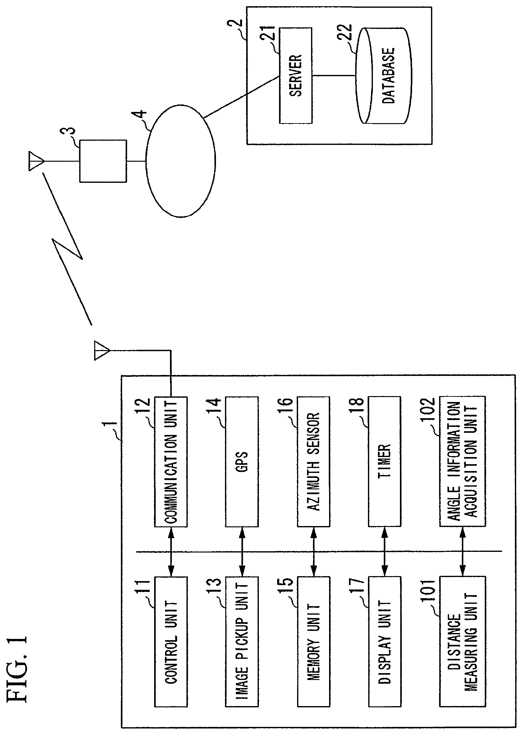 Patent US11836194 Figure 1 – Mobile information device, image pickup device, and information acquisition system