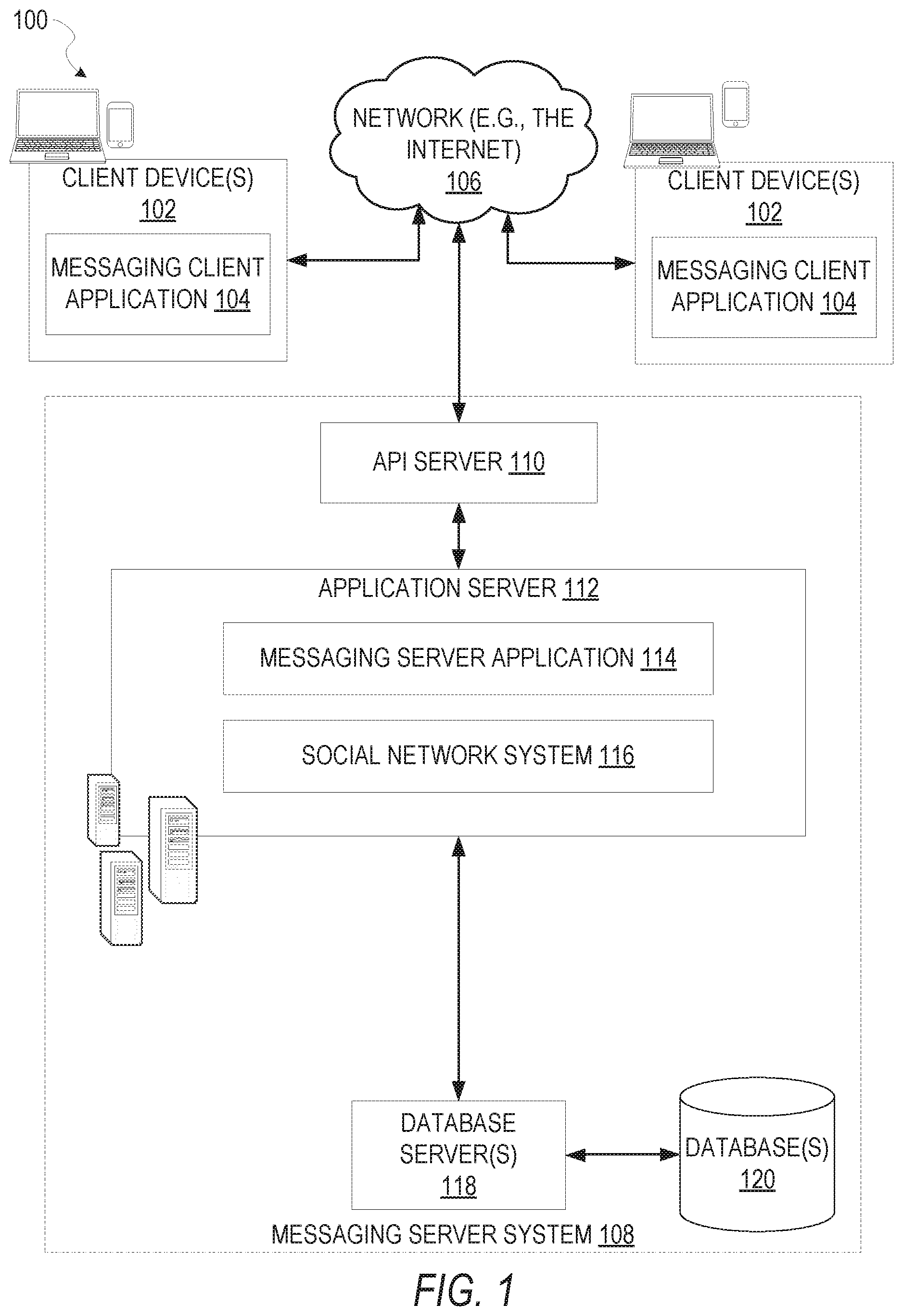 Patent US11836200 — Methods and systems for selecting user generated content — Figure 1