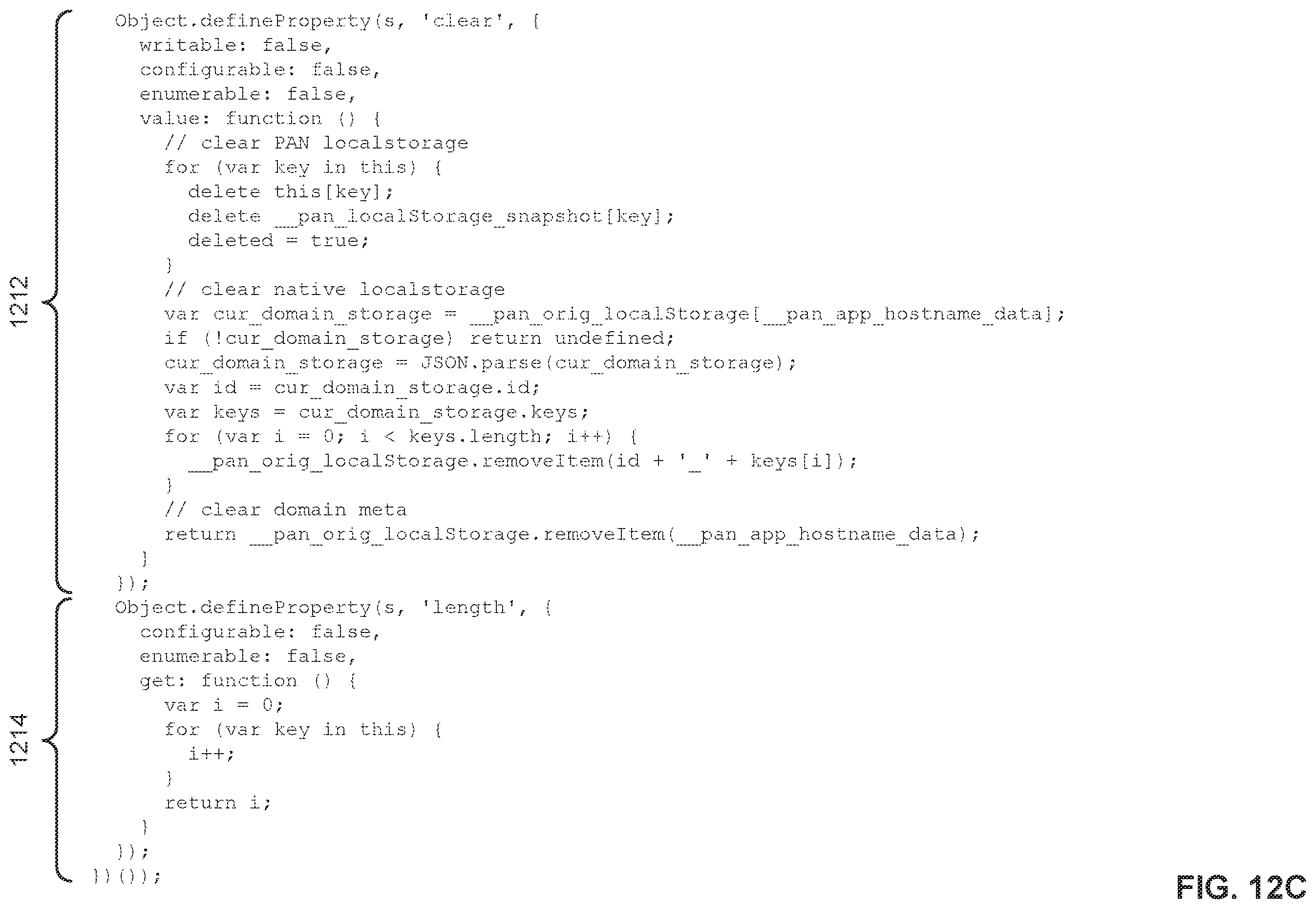 Patent US11836213 Figure 18 – Encoding-free JavaScript stringify for clientless VPN