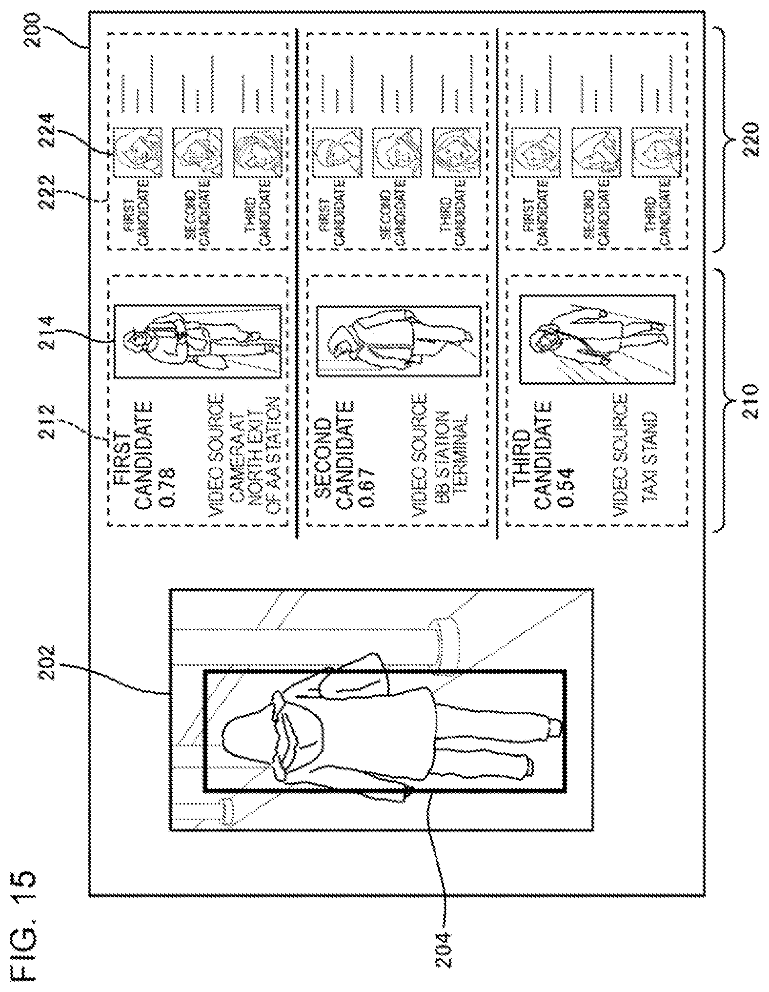 Patent US11836217 Figure 15 – Information processing apparatus, information processing method, and program