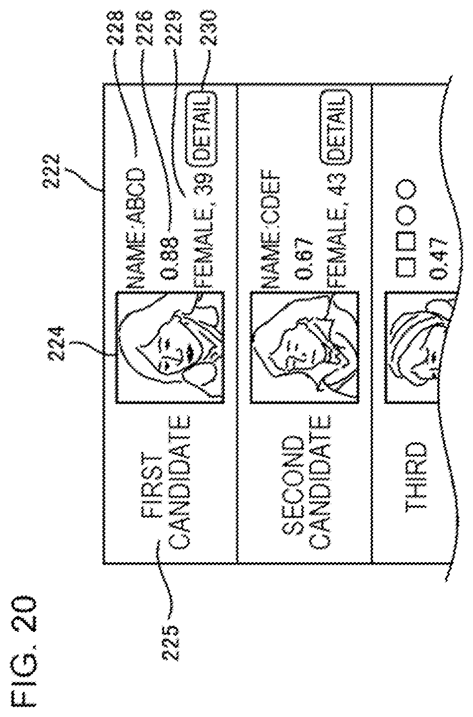 Patent US11836217 Figure 20 – Information processing apparatus, information processing method, and program