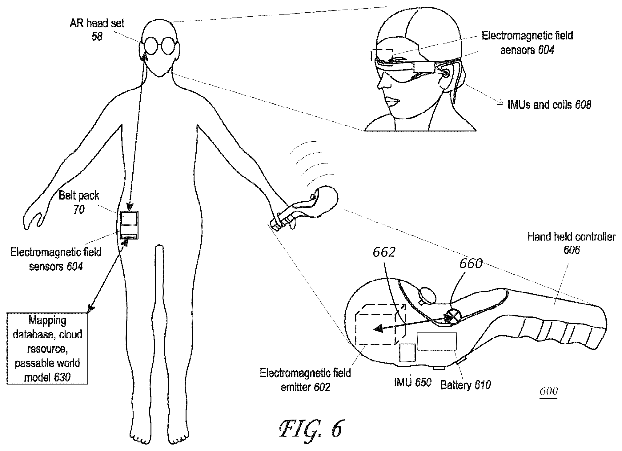 Patent US11836284 Figure 9 – Sensor fusion for electromagnetic tracking