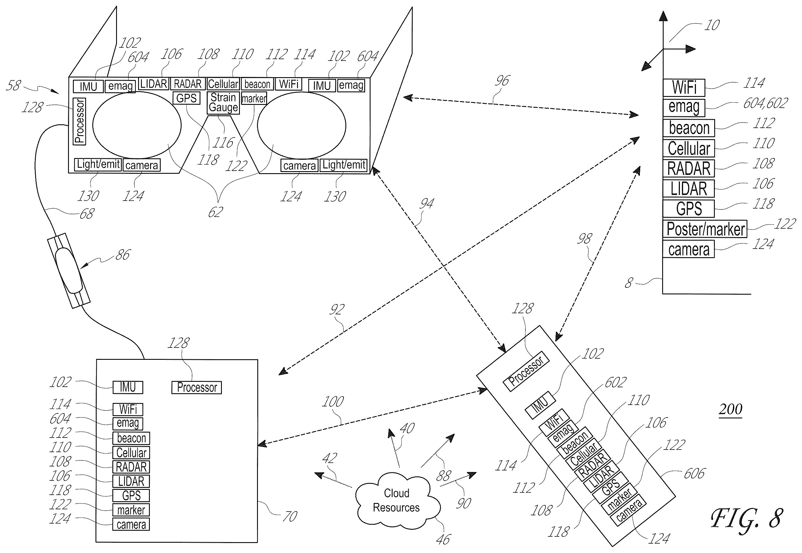 Patent US11836284 Figure 11 – Sensor fusion for electromagnetic tracking
