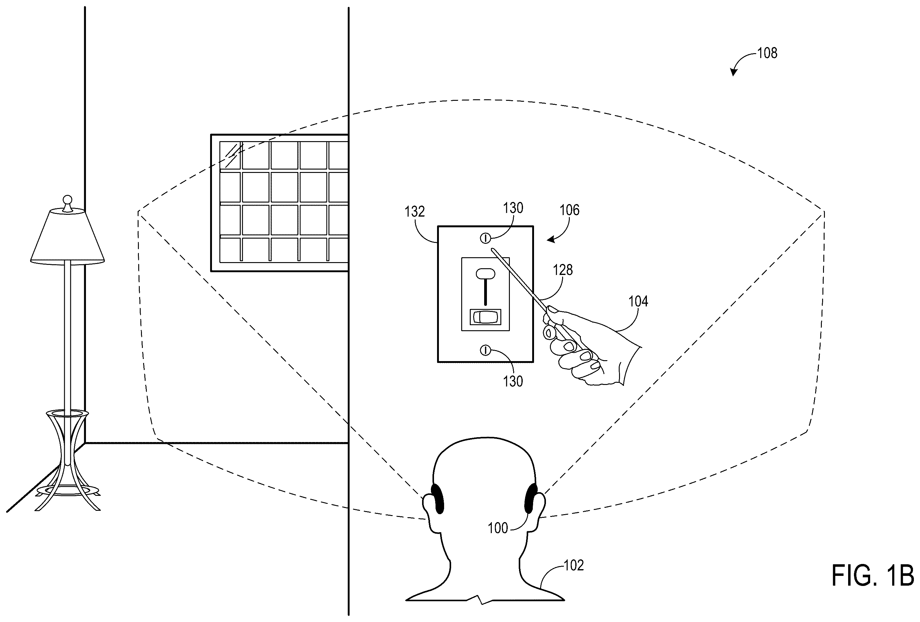 Patent US11836294 Figure 2 – Spatially consistent representation of hand motion