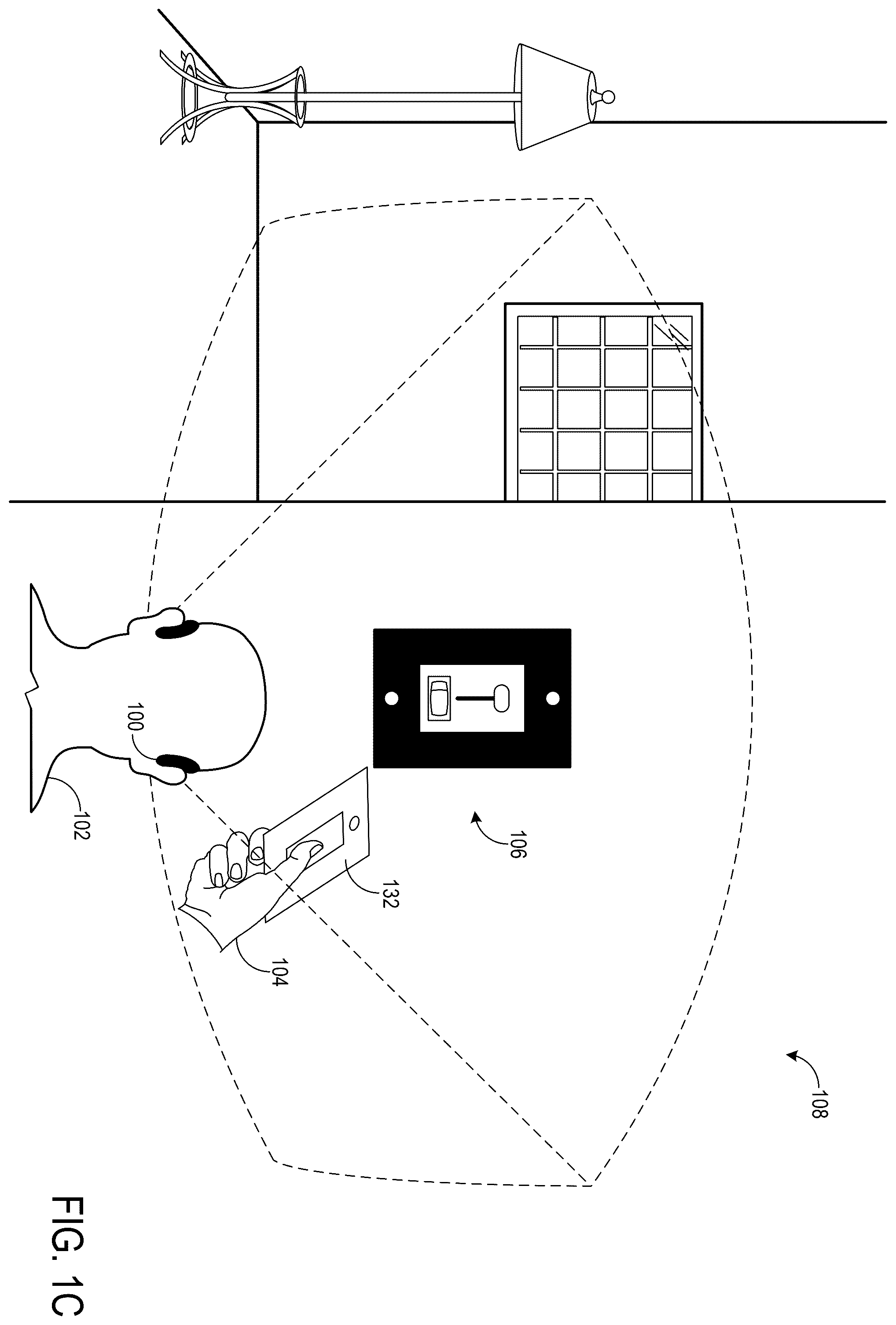 Patent US11836294 Figure 3 – Spatially consistent representation of hand motion