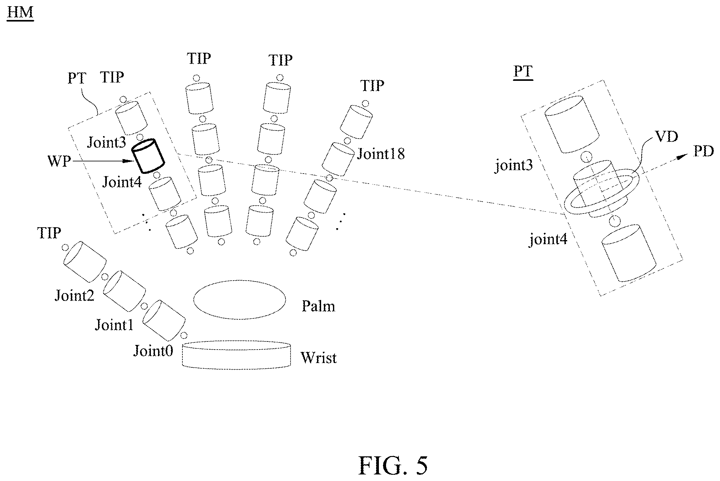 Patent US11836302 Figure 8 – Motion computing system and method for virtual reality