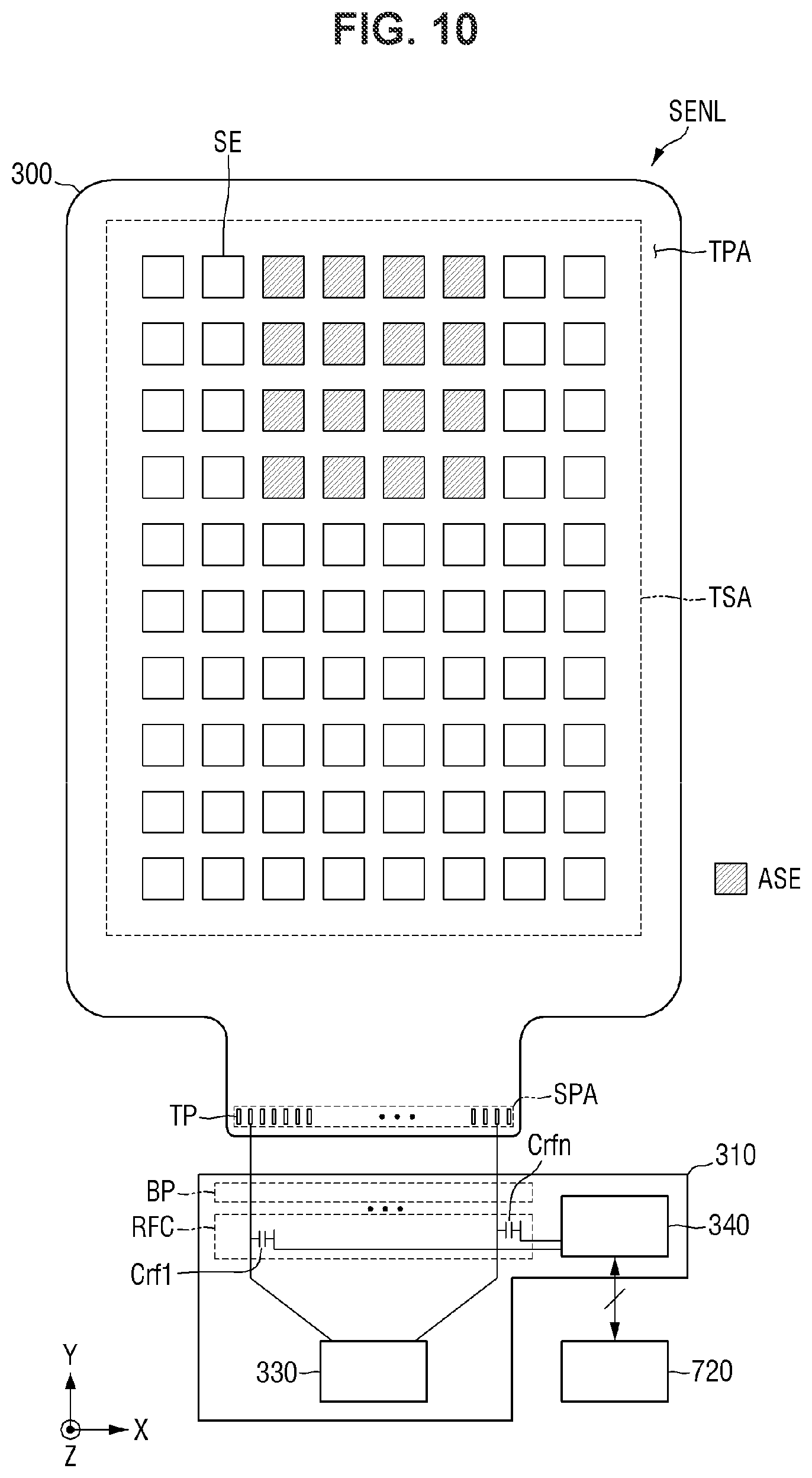 Patent US11836309 Figure 10 – Display device