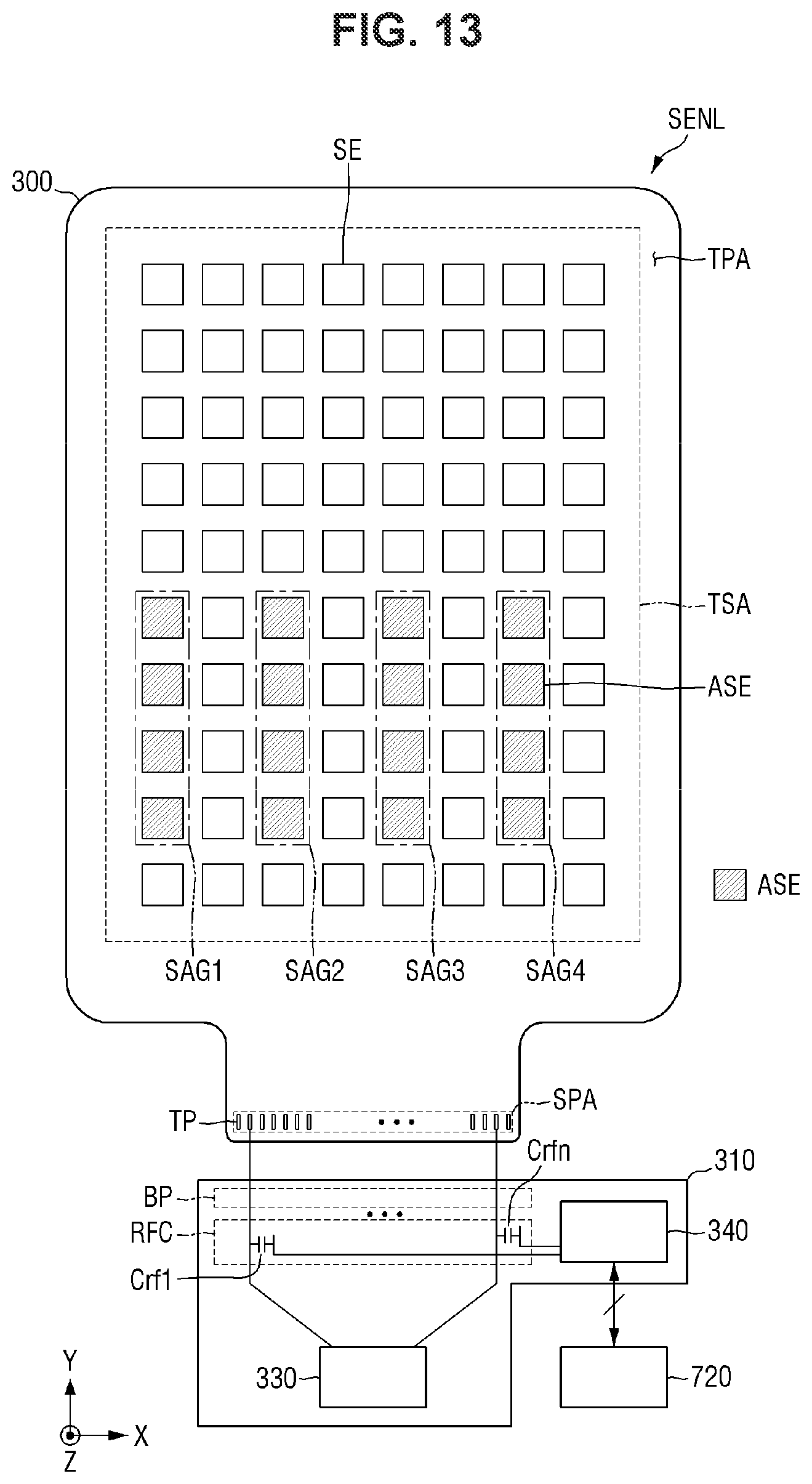 Patent US11836309 Figure 13 – Display device