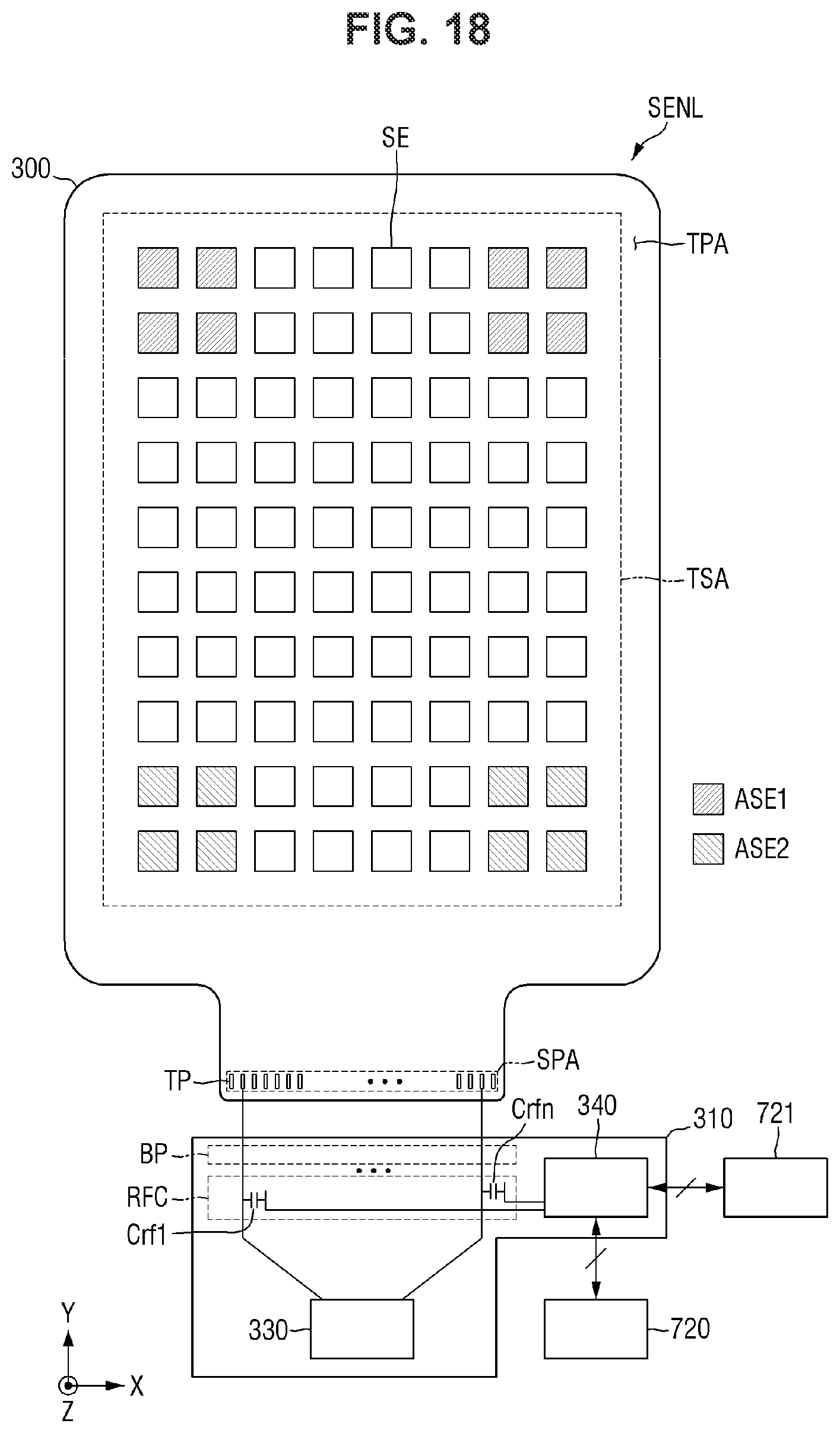 Patent US11836309 Figure 18 – Display device
