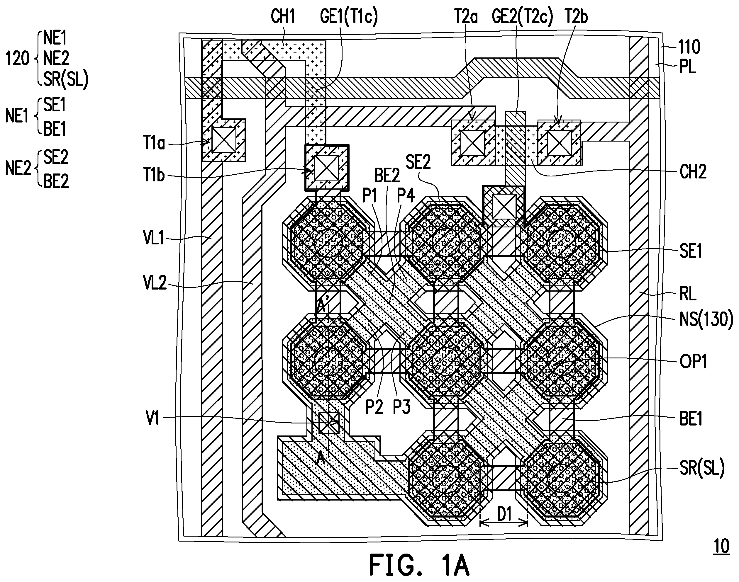 Patent US11836321 Figure 1 – Optical sensing device