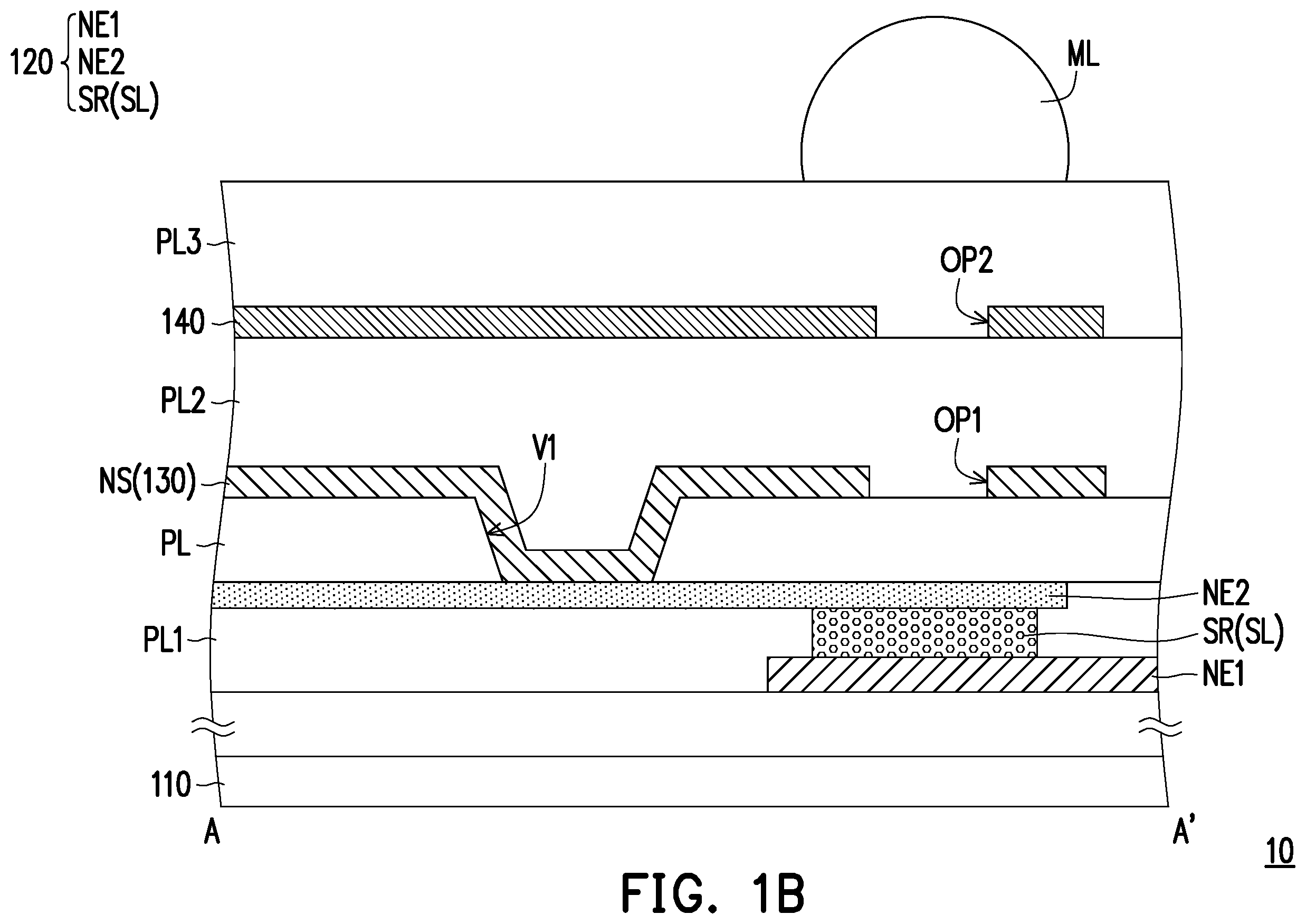 Patent US11836321 Figure 2 – Optical sensing device