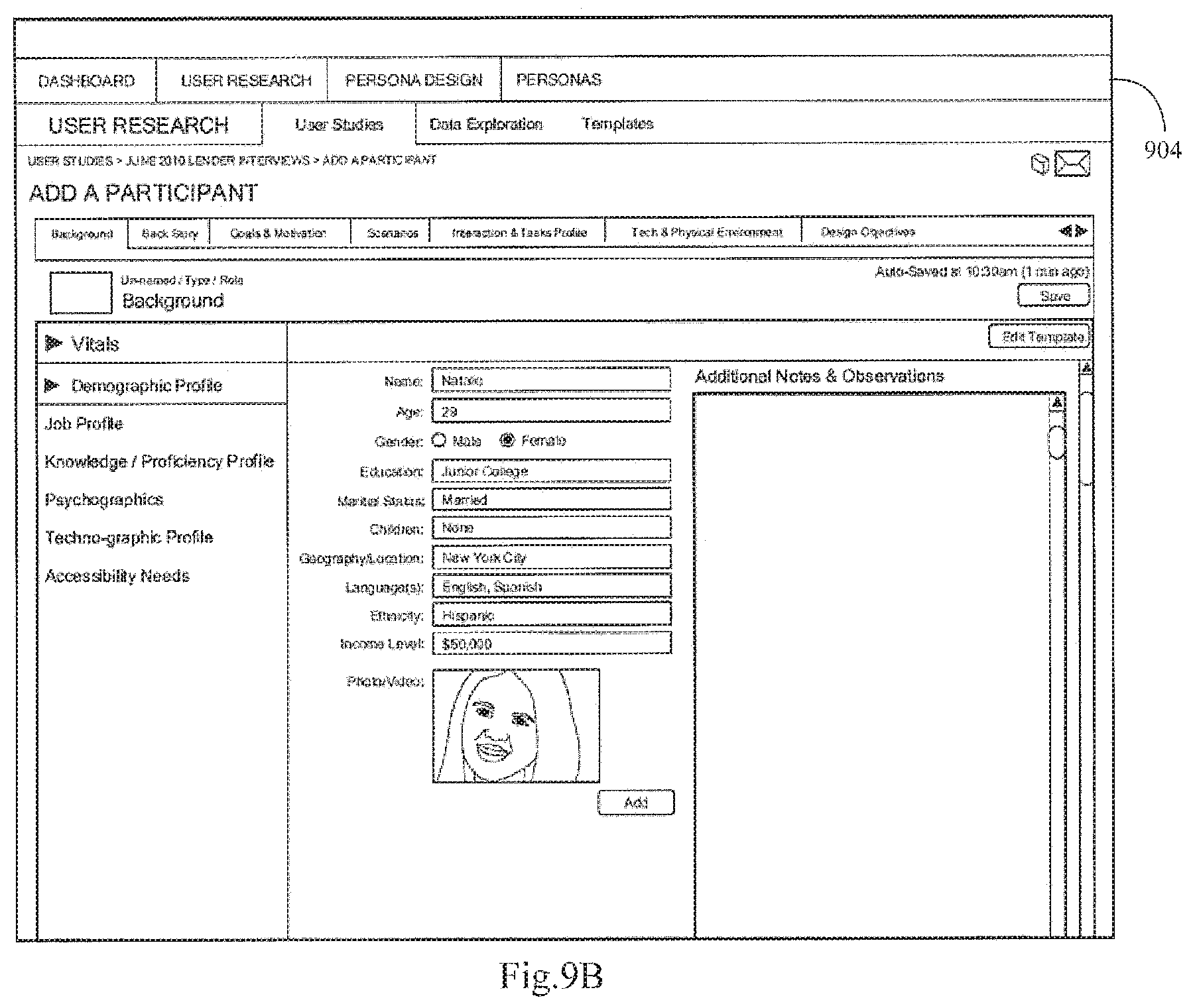 Patent US11836338 Figure 10 – System and method for building and managing user experience for computer software interfaces