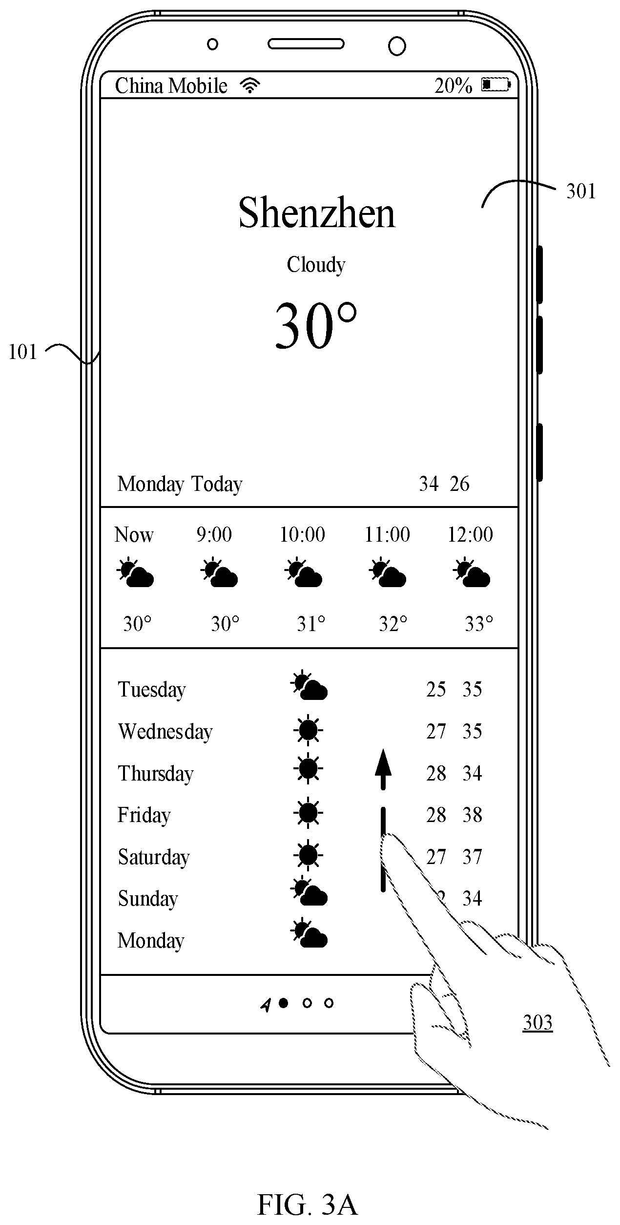 Patent US11836341 Figure 4 – Scrolling screenshot method and electronic device with screenshot editing interface