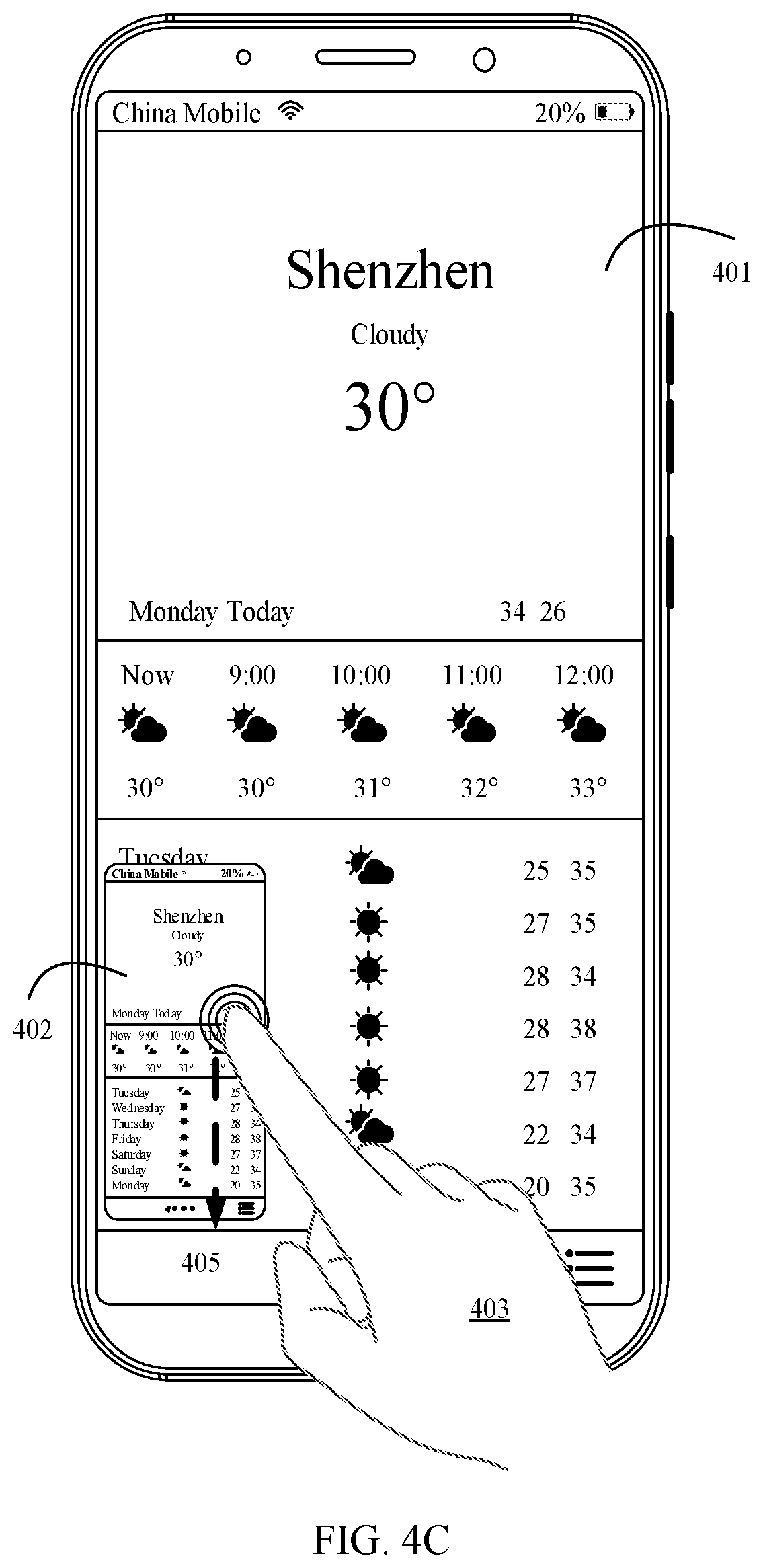 Patent US11836341 Figure 13 – Scrolling screenshot method and electronic device with screenshot editing interface
