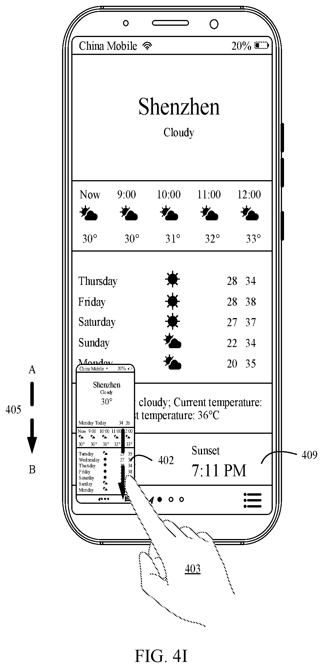 Patent US11836341 Figure 19 – Scrolling screenshot method and electronic device with screenshot editing interface