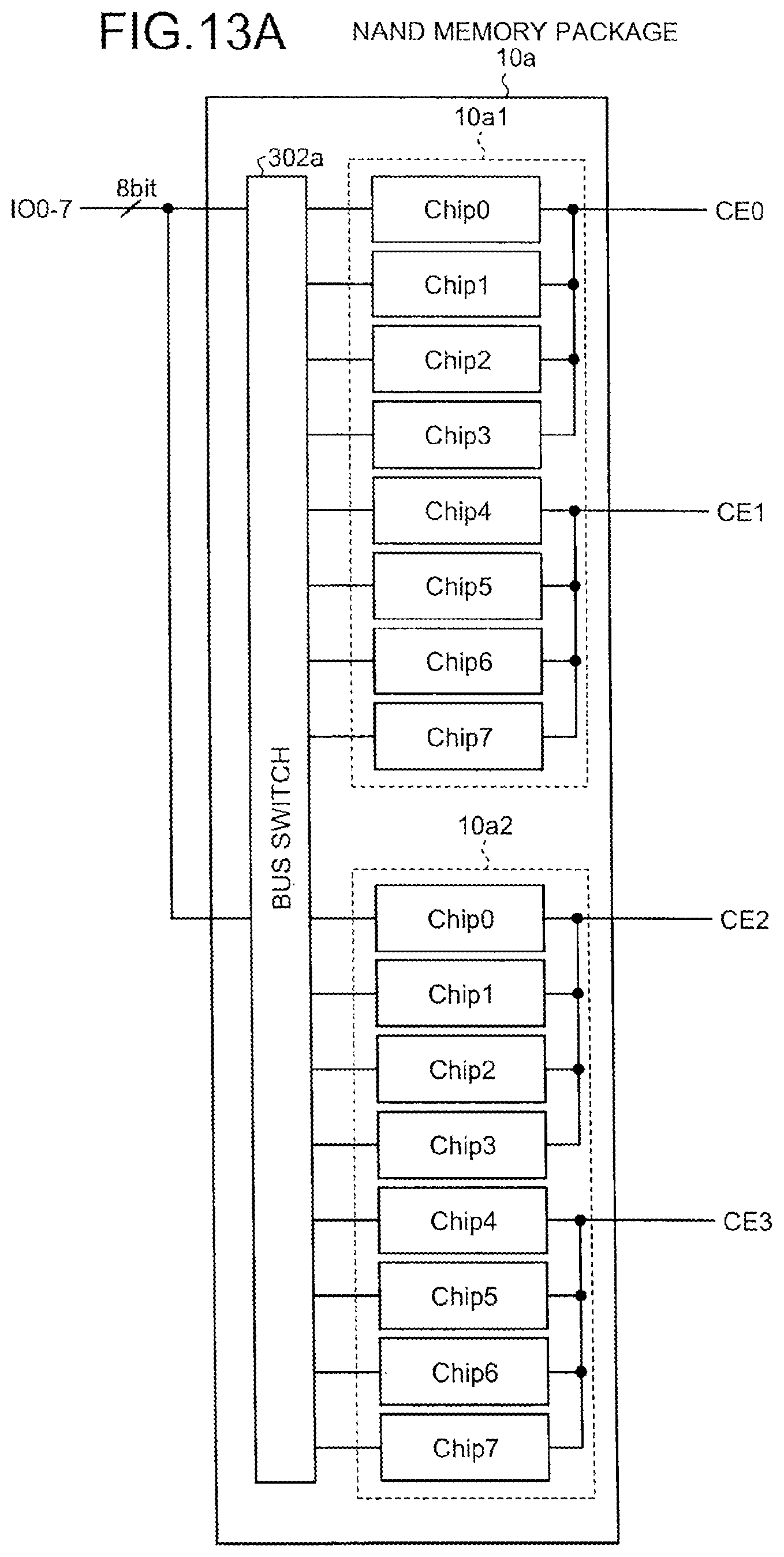 Patent US11836347 Figure 12 – Memory system with selective access to first and second memories