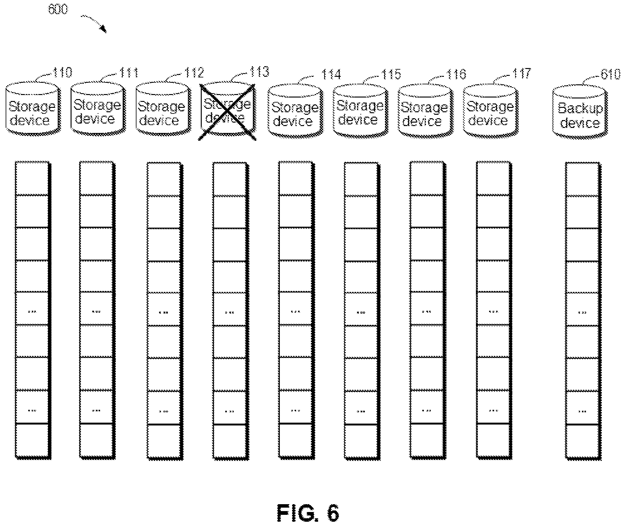 Patent US11836353 Figure 6 – Method, device, and computer program product for rebuilding storage system