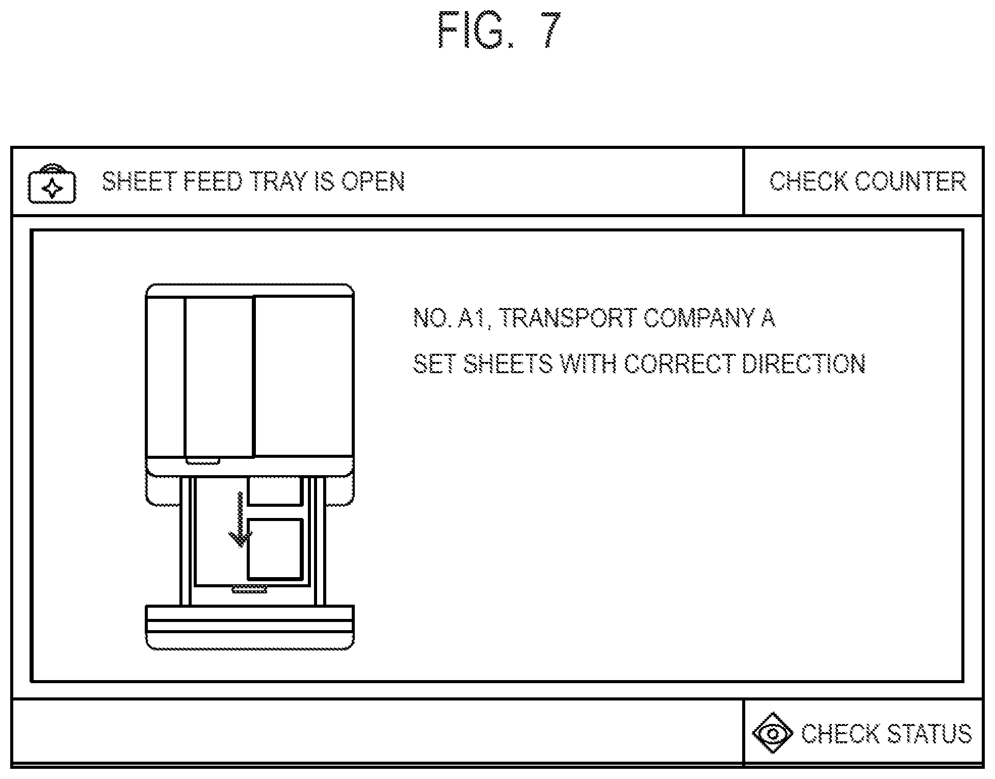 Patent US11836394 Figure 7 – Image forming apparatus and method of controlling image forming apparatus