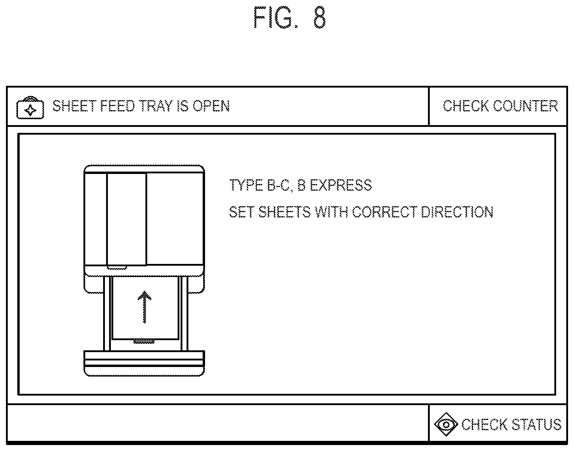Patent US11836394 Figure 8 – Image forming apparatus and method of controlling image forming apparatus