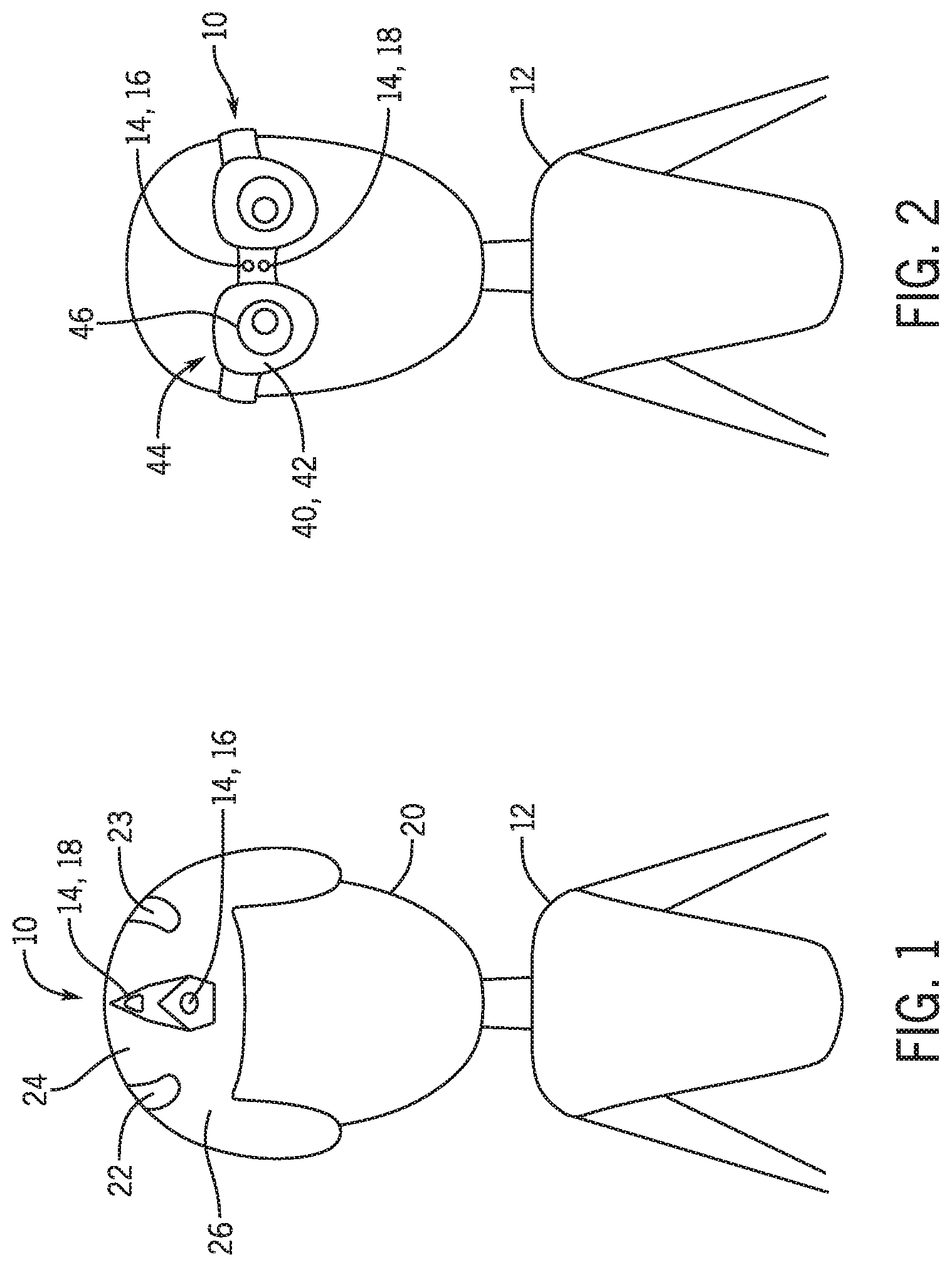 Patent US11836410 Figure 1 – Interactive headgear