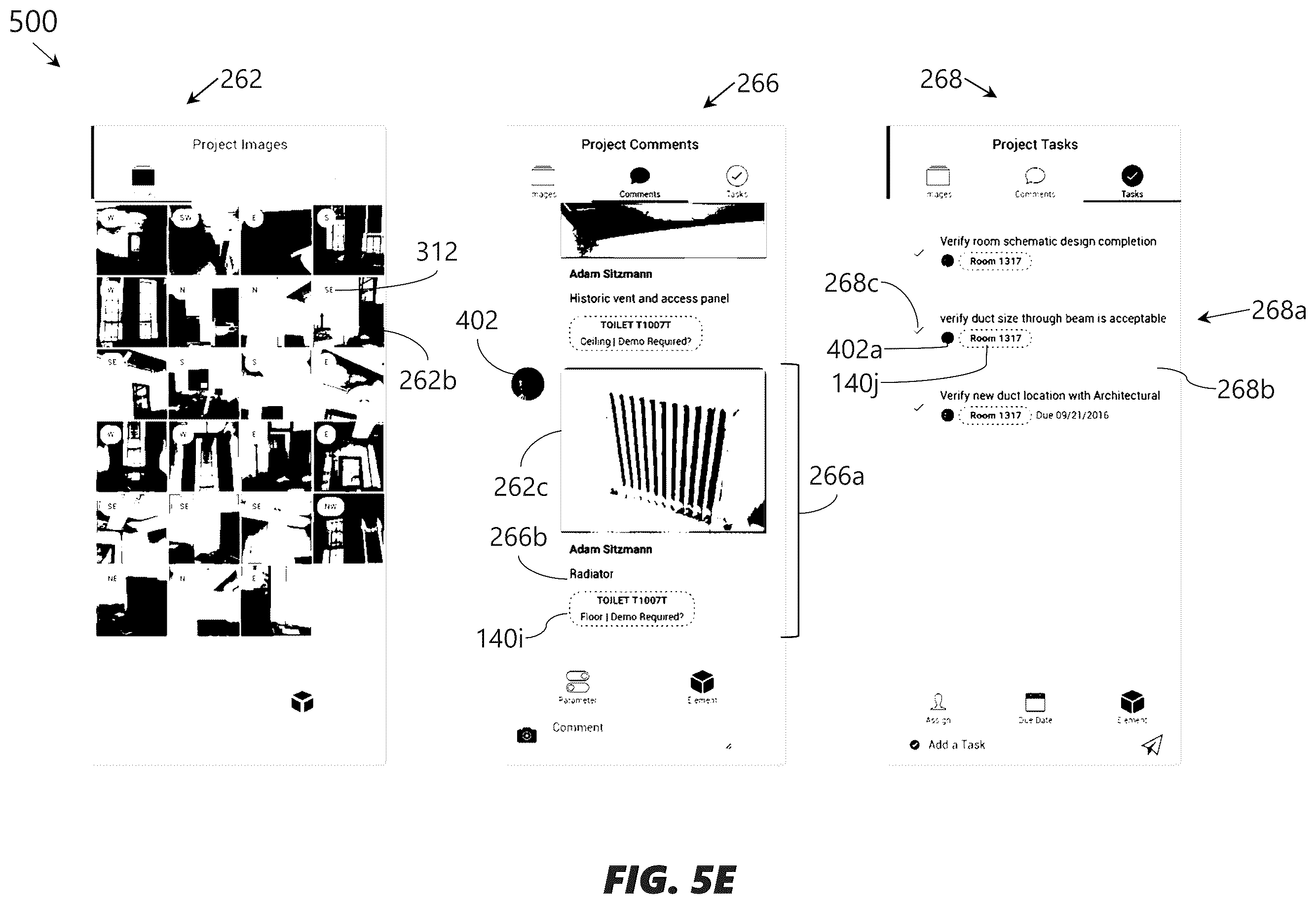 Patent US11836421 Figure 10 – System for creating and maintaining dynamic multidimensional virtual building environments