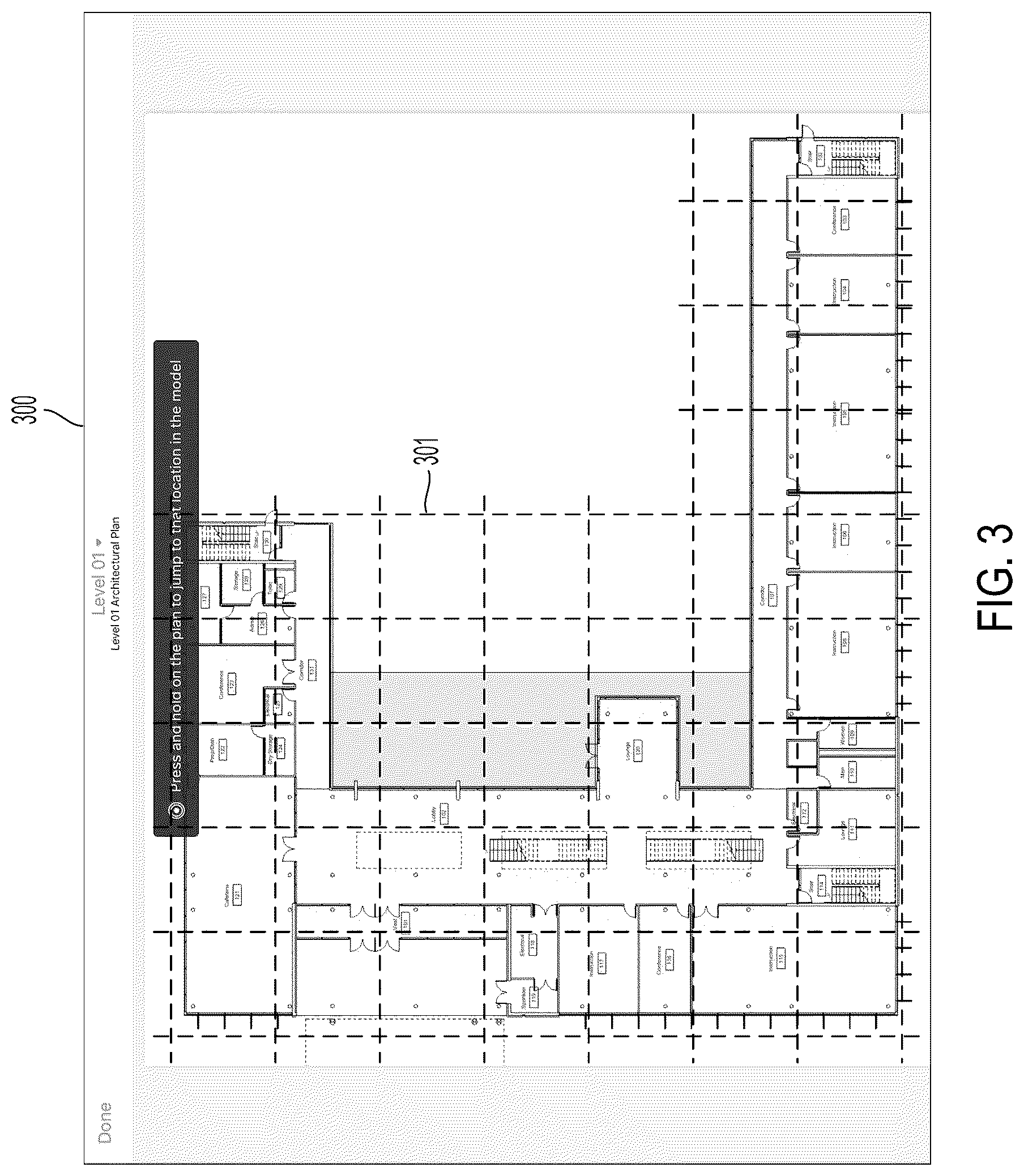 Patent US11836422 Figure 3 – Dynamic dimensioning indicators