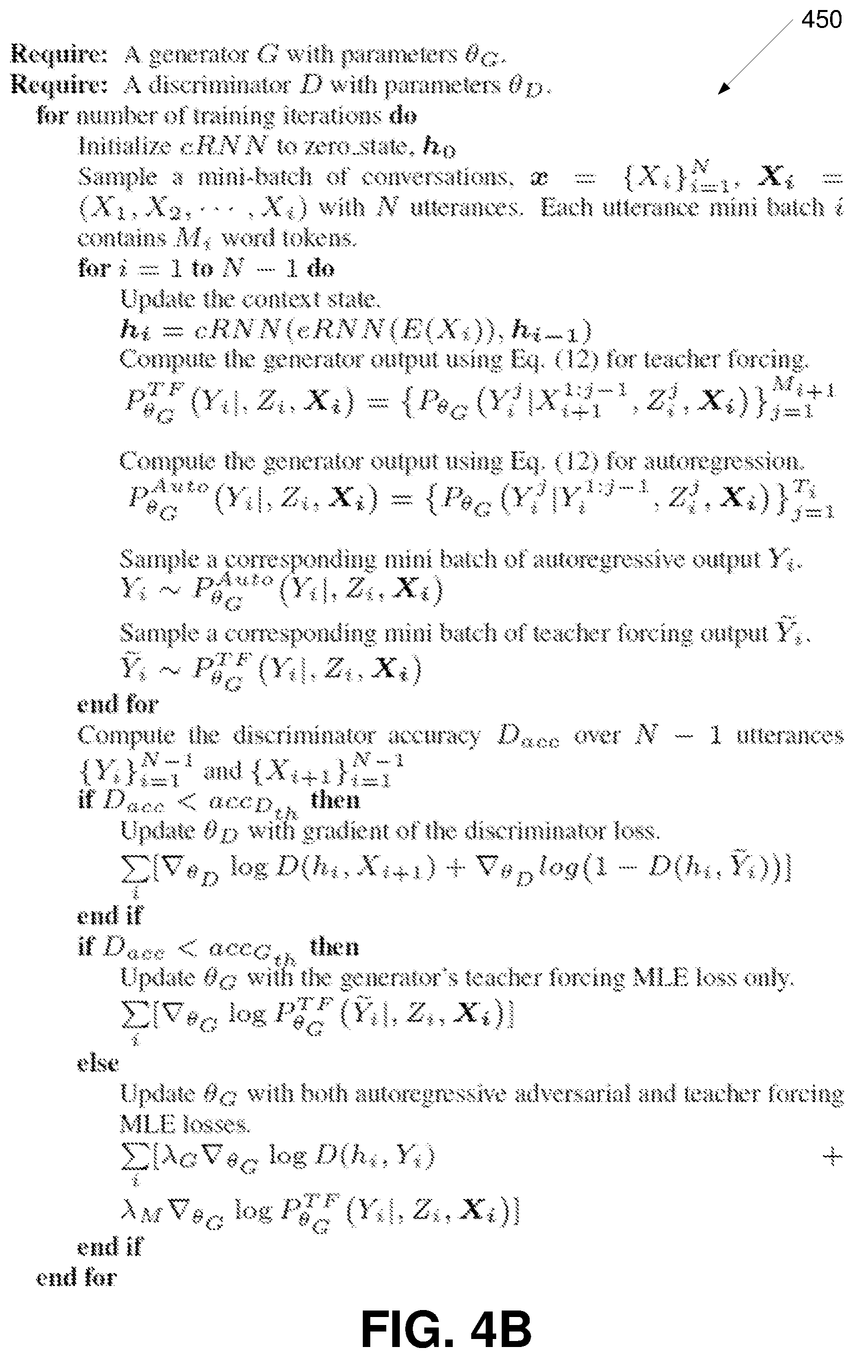 Patent US11836452 Figure 7 – Multi-turn dialogue response generation using asymmetric adversarial machine classifiers