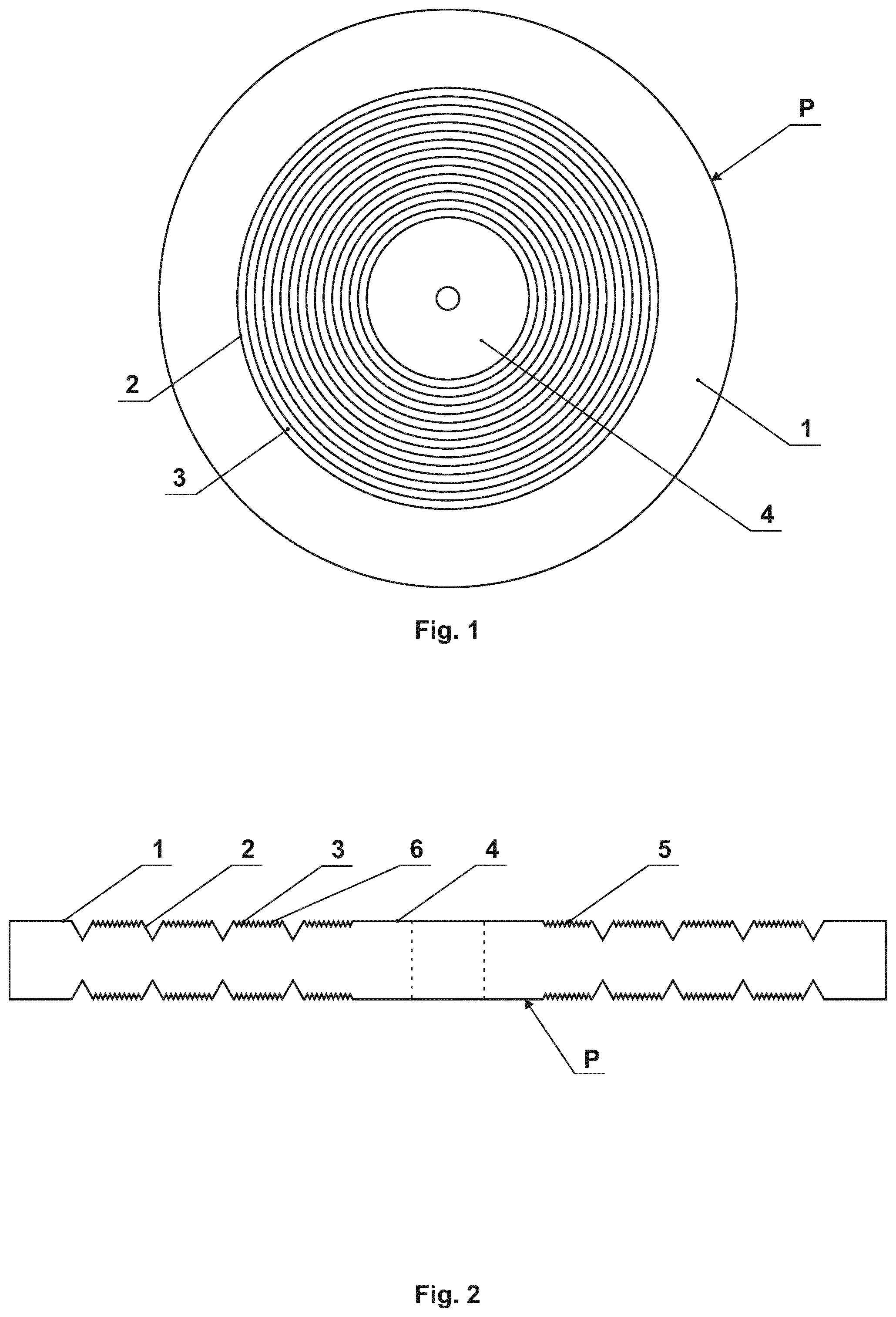 Patent US11836558 Figure 1 – Gramophone plate with recorded image