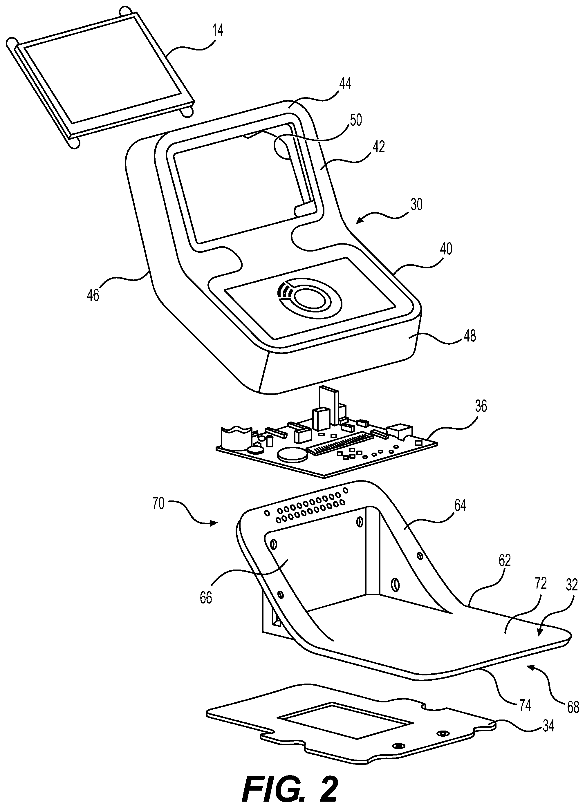 Patent US11836561 Figure 2 – Key fob duplication device