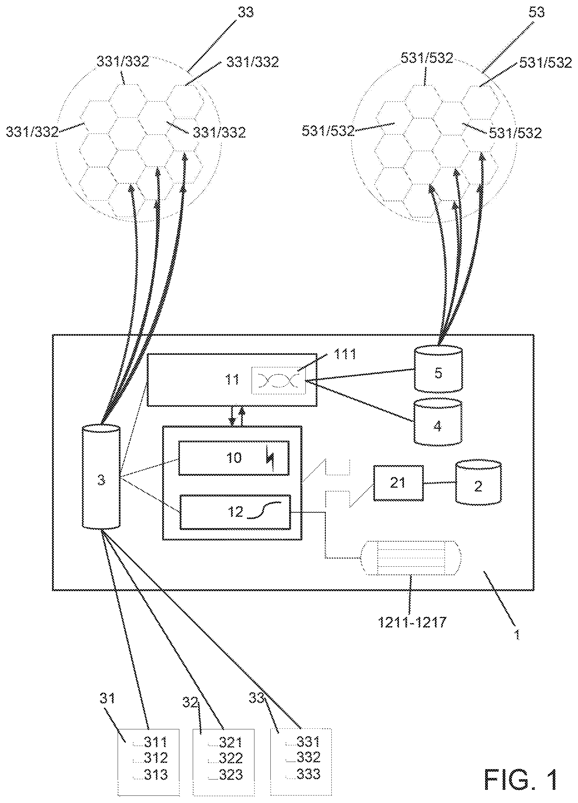 Patent US11836584 Figure 1 – Data extraction engine for structured, semi-structured and unstructured data with automated labeling and classification of data patterns or data elements therein, and corresponding method thereof