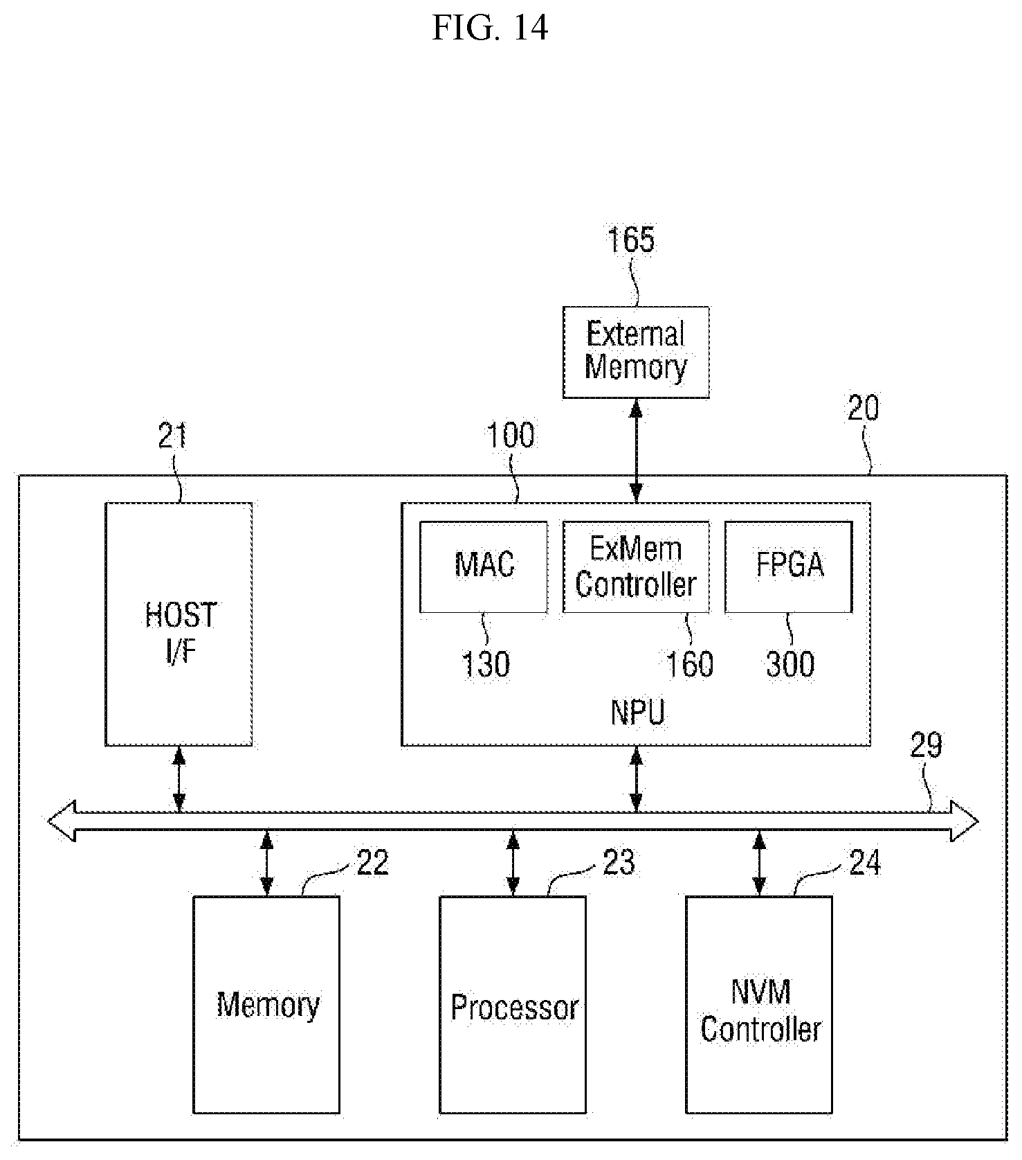 Patent US11836606 Figure 14 – Neural processing unit and electronic apparatus including the same