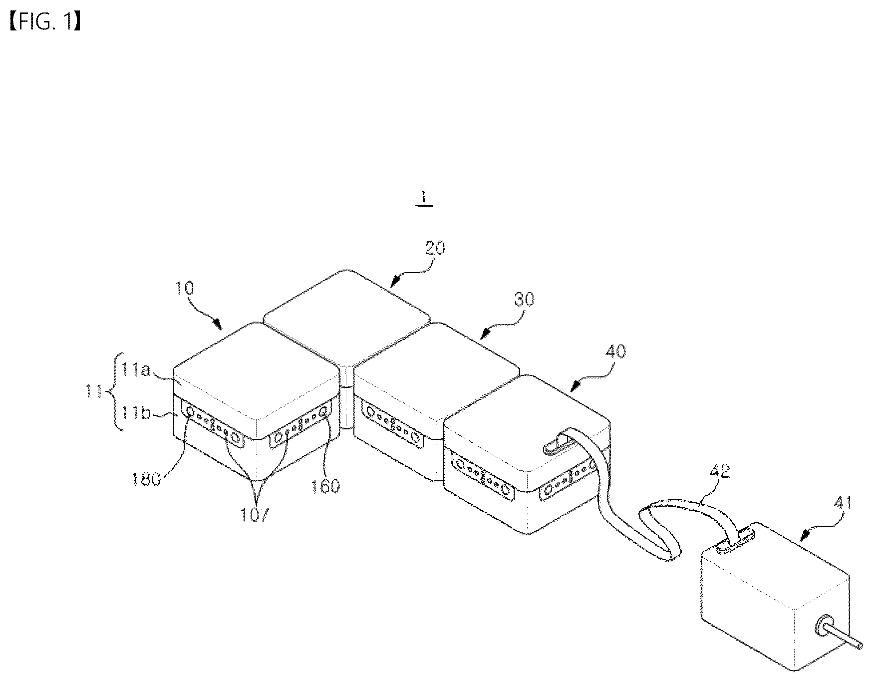 Patent US11836639 Figure 1 – Source code and module recommendation system, and module assembly