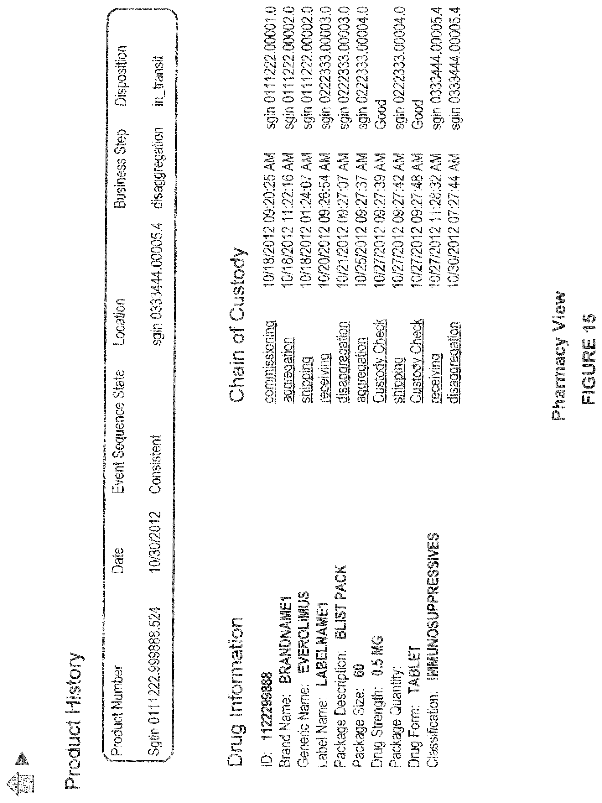 Patent US11836670 Figure 15 – Shipping events and receiving events