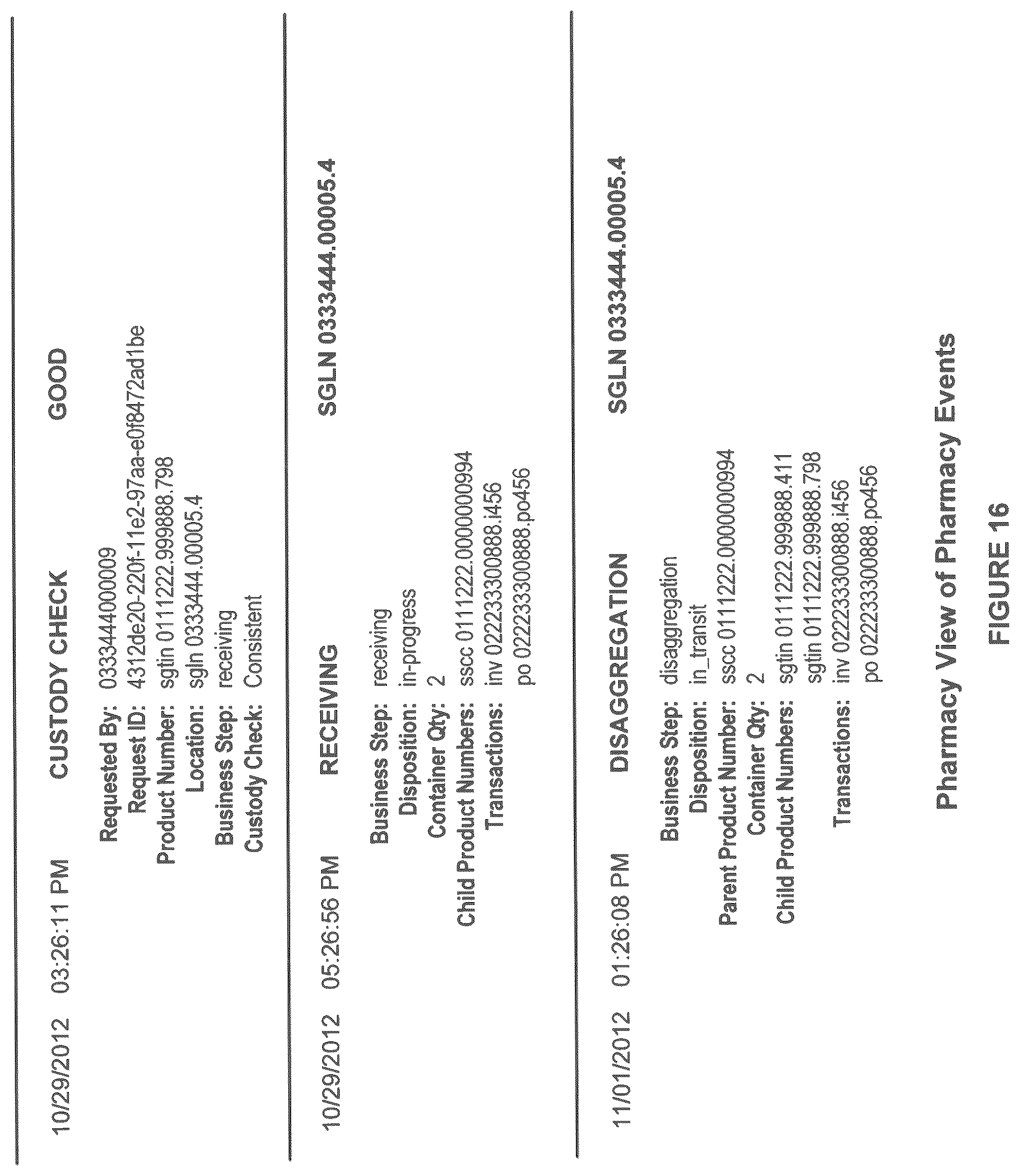 Patent US11836670 Figure 16 – Shipping events and receiving events