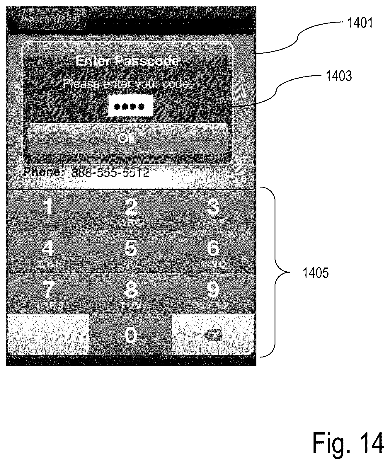 Patent US11836753 Figure 14 – System and method for a mobile wallet