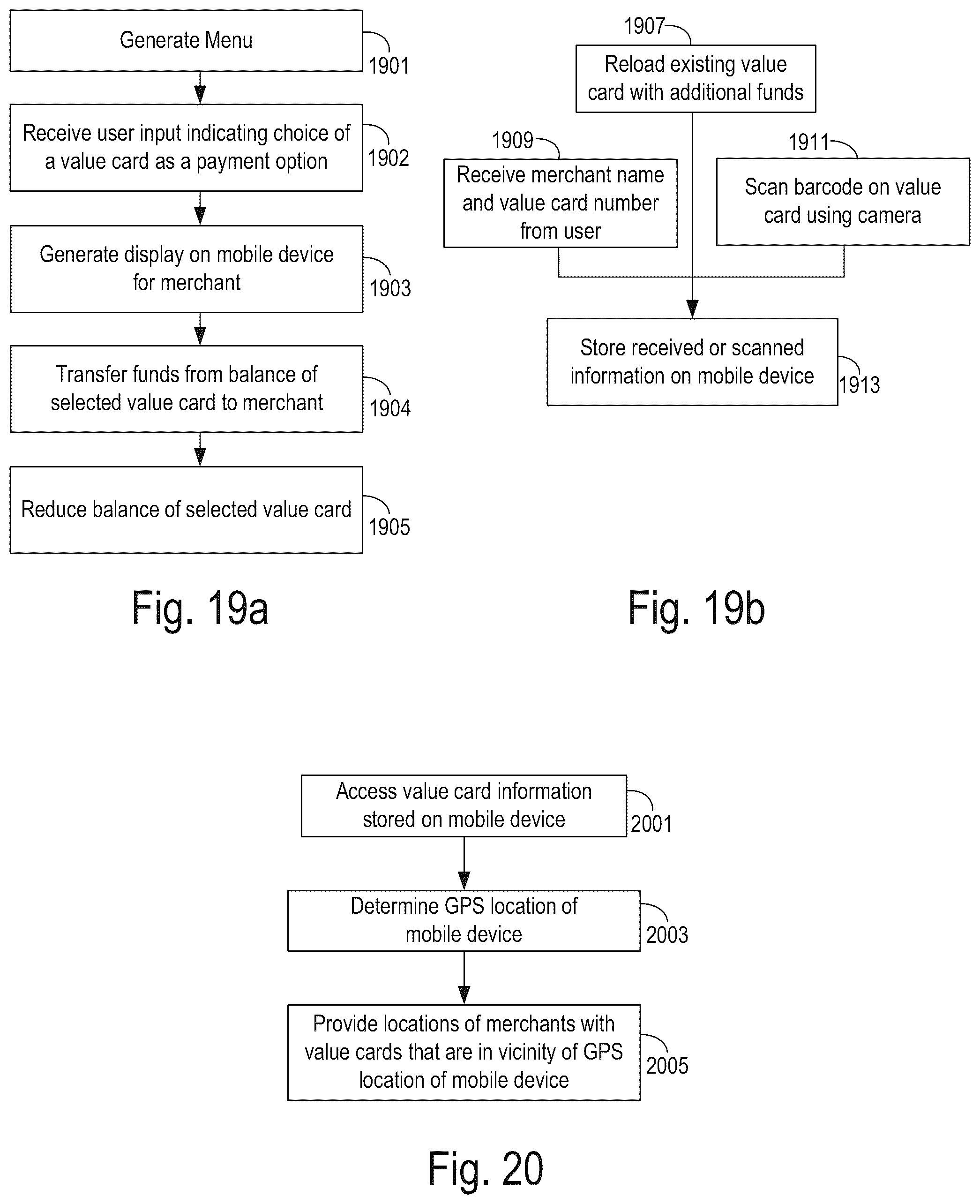 Patent US11836753 Figure 19 – System and method for a mobile wallet