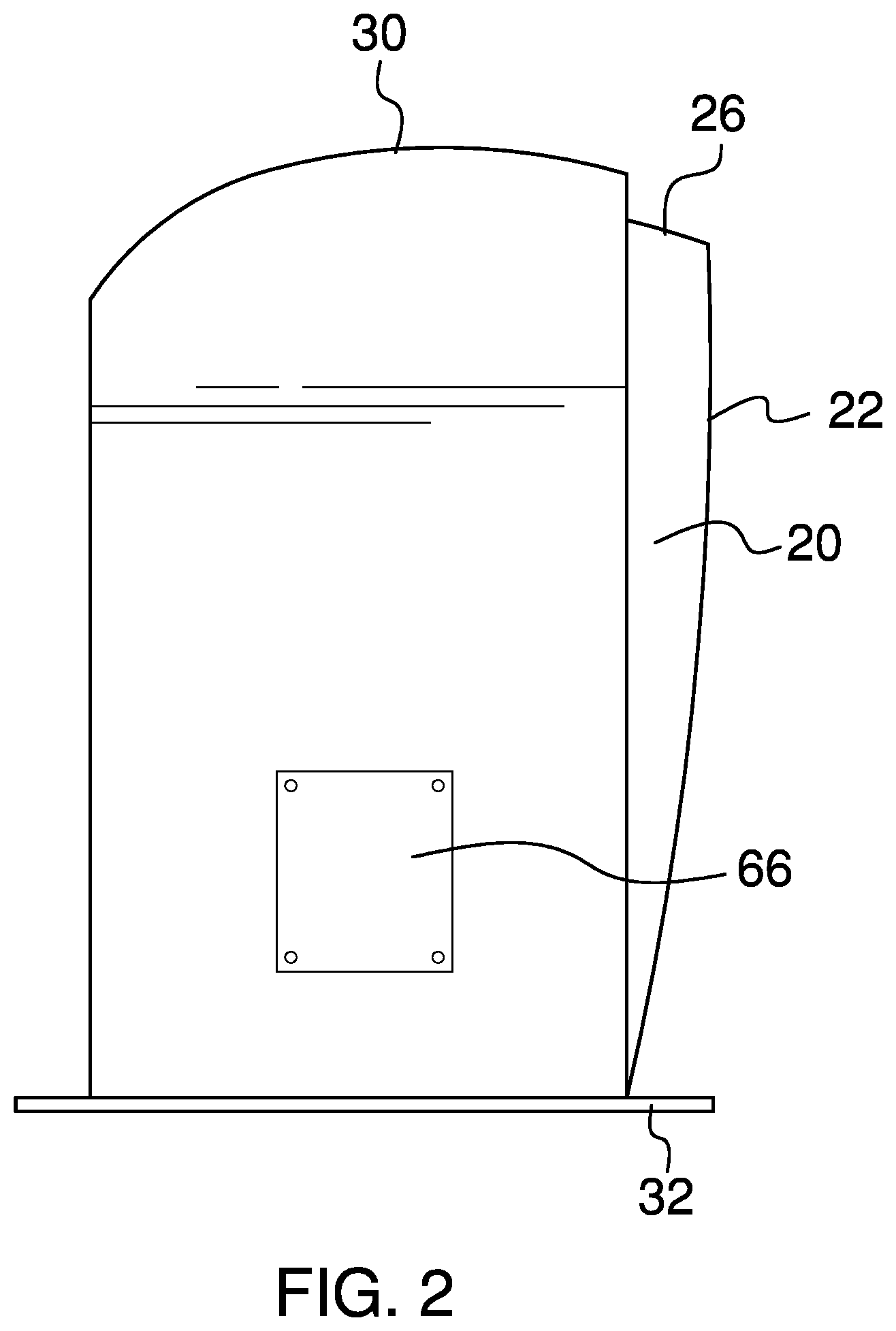 Patent US11836773 Figure 2 – Trophy and card printing kiosk apparatus