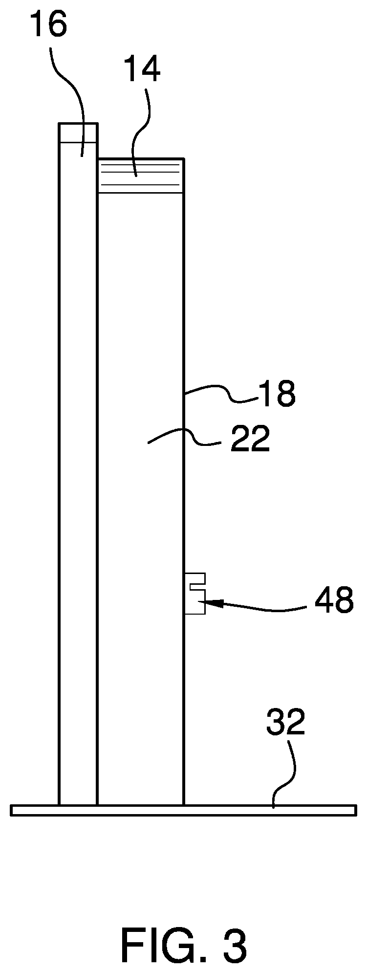 Patent US11836773 Figure 3 – Trophy and card printing kiosk apparatus