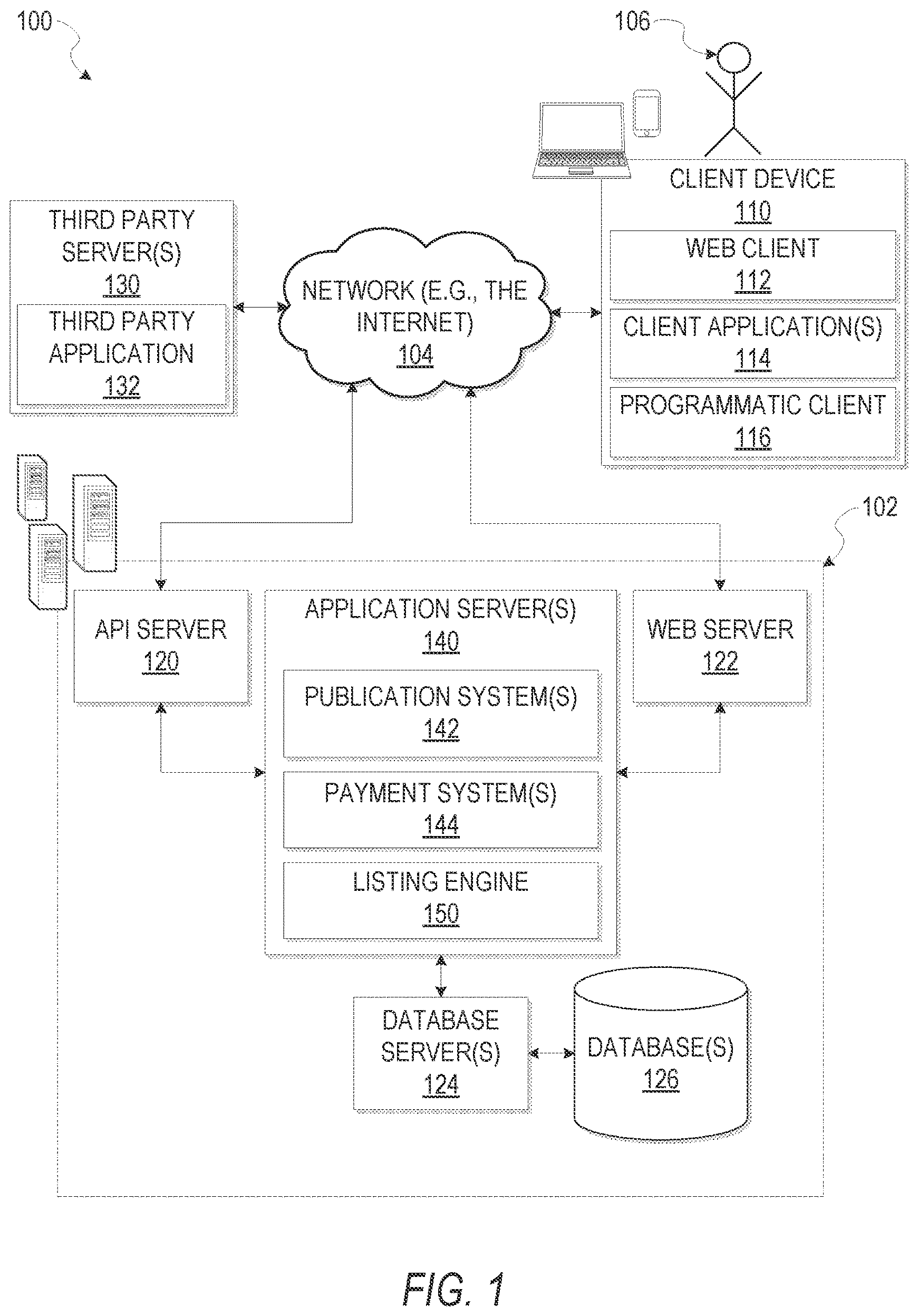 Patent US11836776 Figure 1 – Detecting cross-lingual comparable listings
