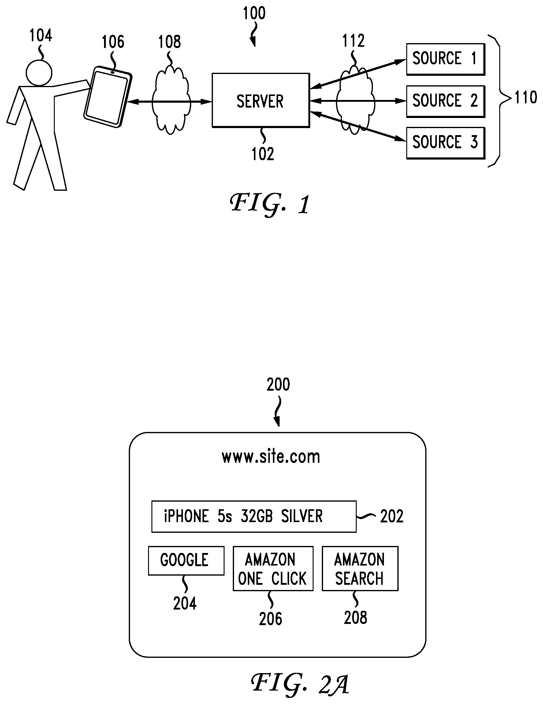 Patent US11836784 Figure 1 – System and method for providing a search entity-based payment process
