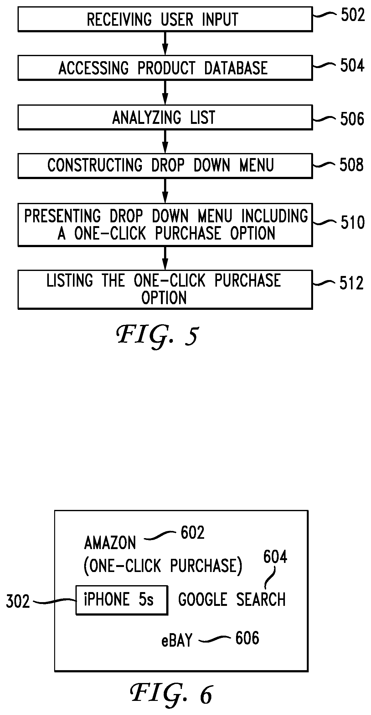 Patent US11836784 Figure 5 – System and method for providing a search entity-based payment process