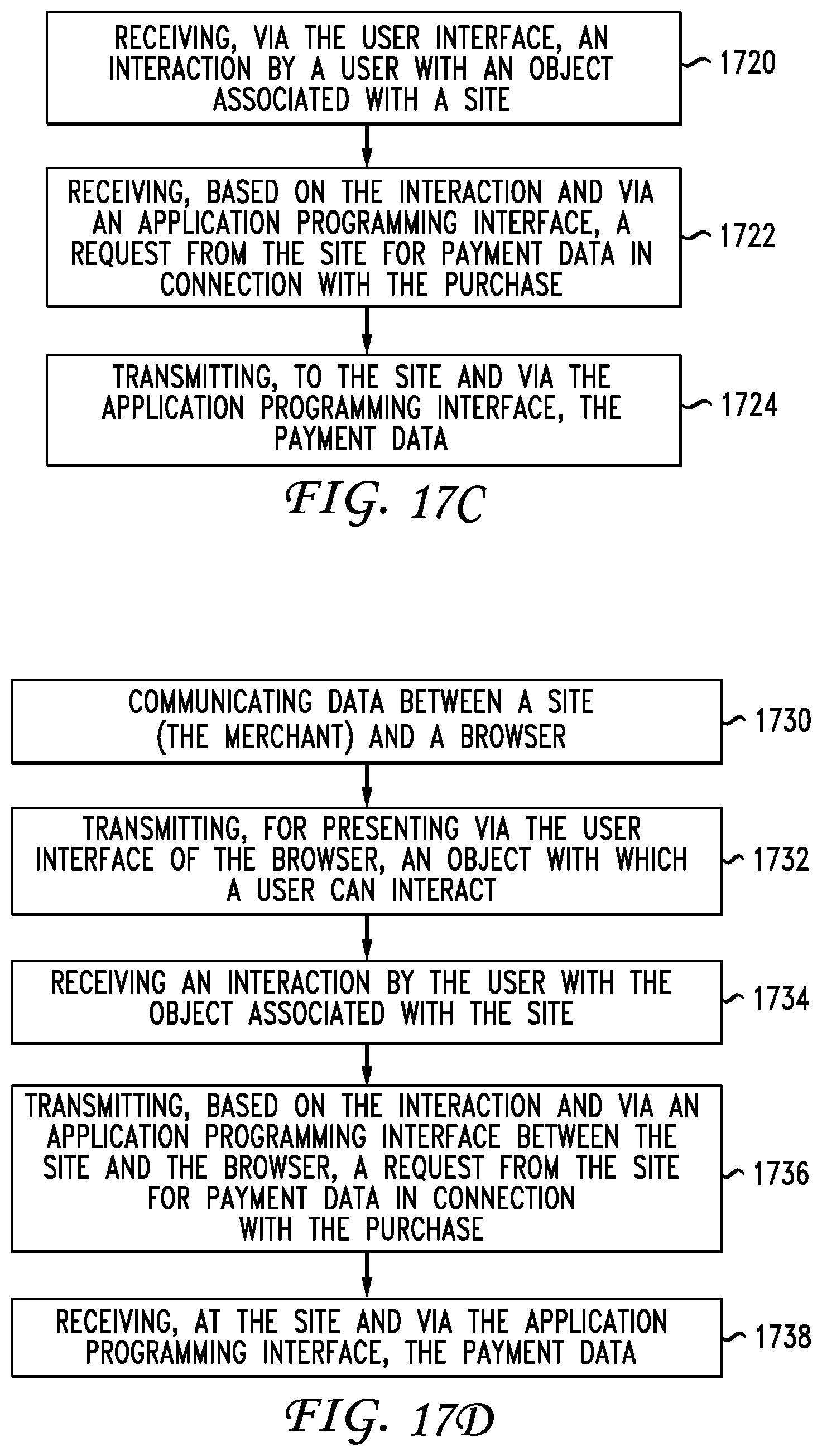 Patent US11836784 Figure 18 – System and method for providing a search entity-based payment process