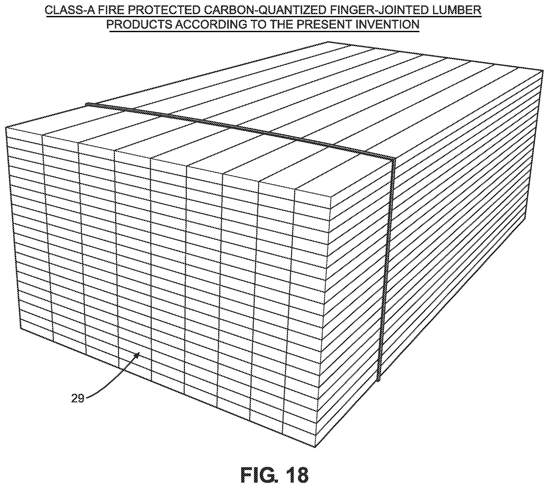 Patent US11836807 Figure 19 – System, network and methods for estimating and recording quantities of carbon securely stored in class-A fire-protected wood-framed and mass-timber buildings on construction job-sites, and class-A fire-protected wood-framed and mass timber components in factory environments